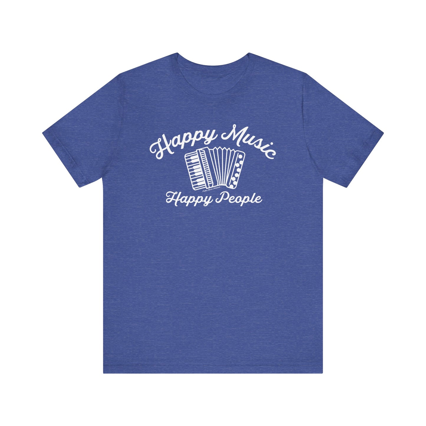 Happy Music Unisex Short Sleeve Tee