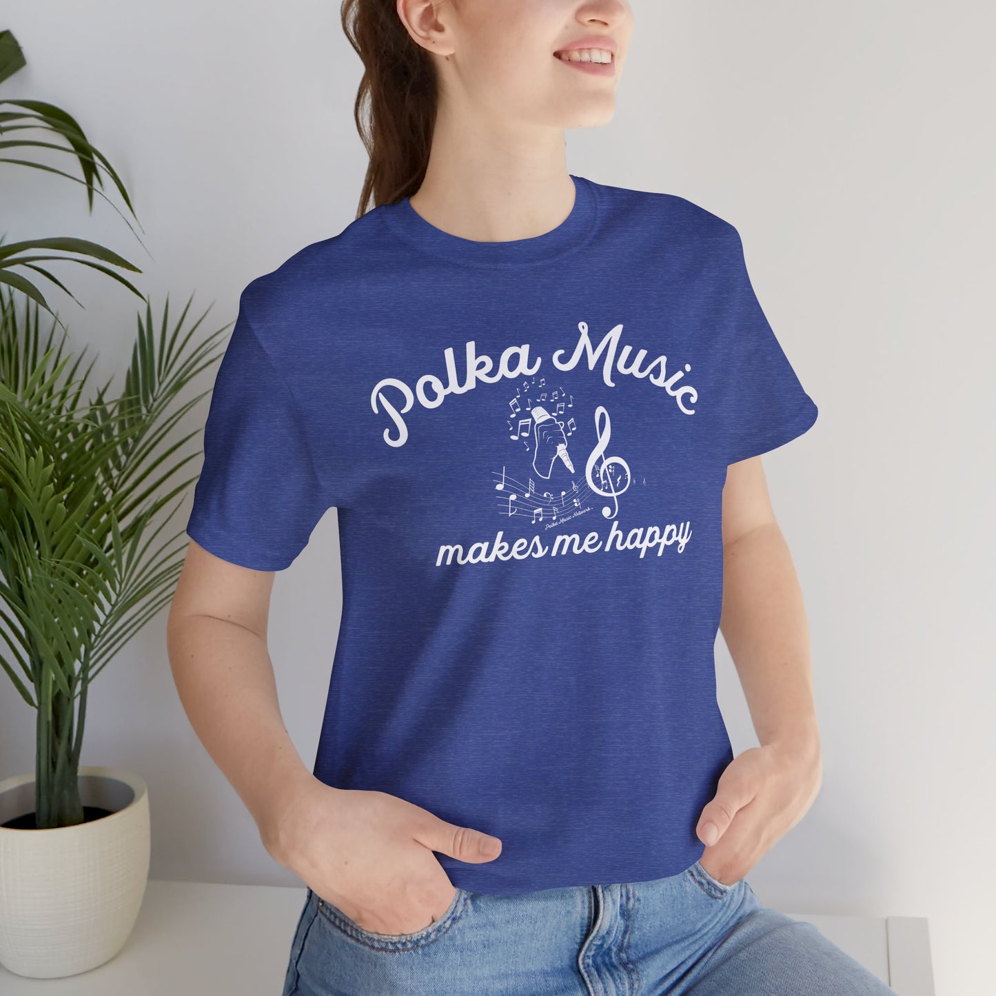 Polka Happy Unisex Short Sleeve Tee