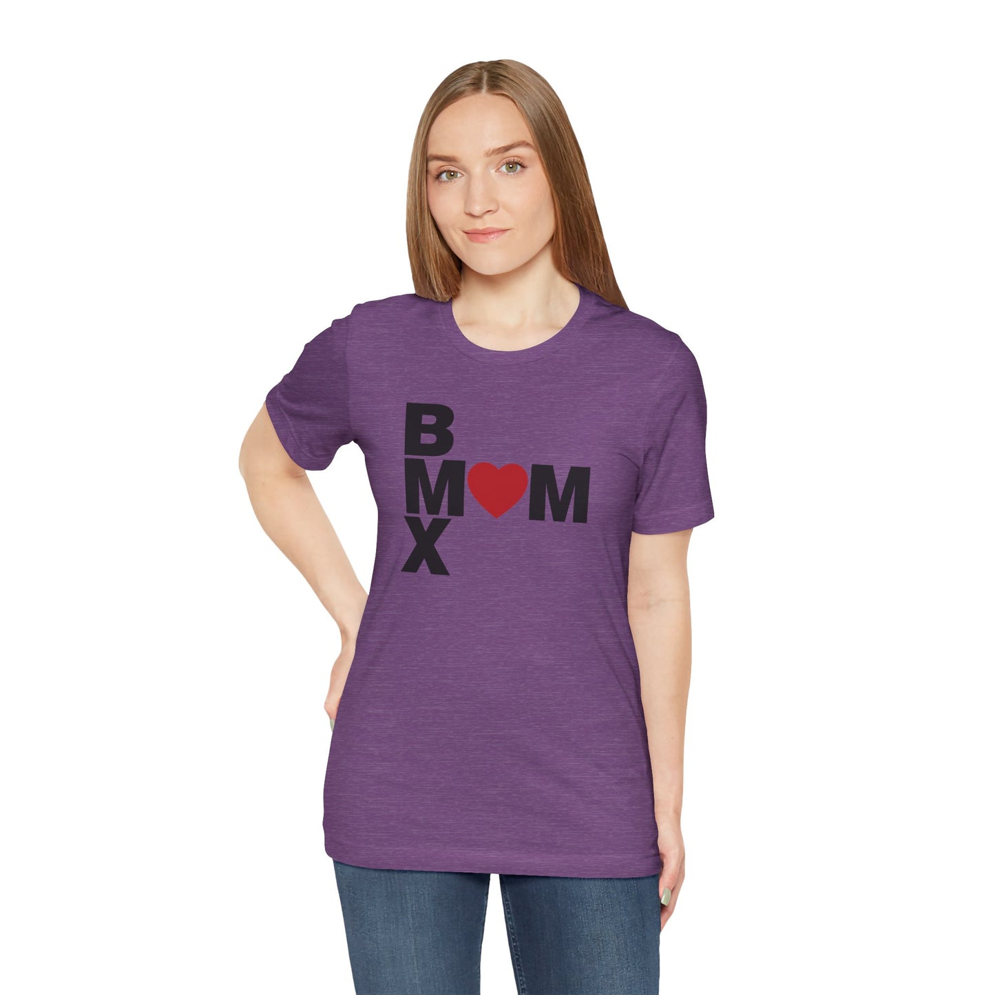 BMX MOM Heart T Shirt | BMX T-Shirts | BMX Shirts