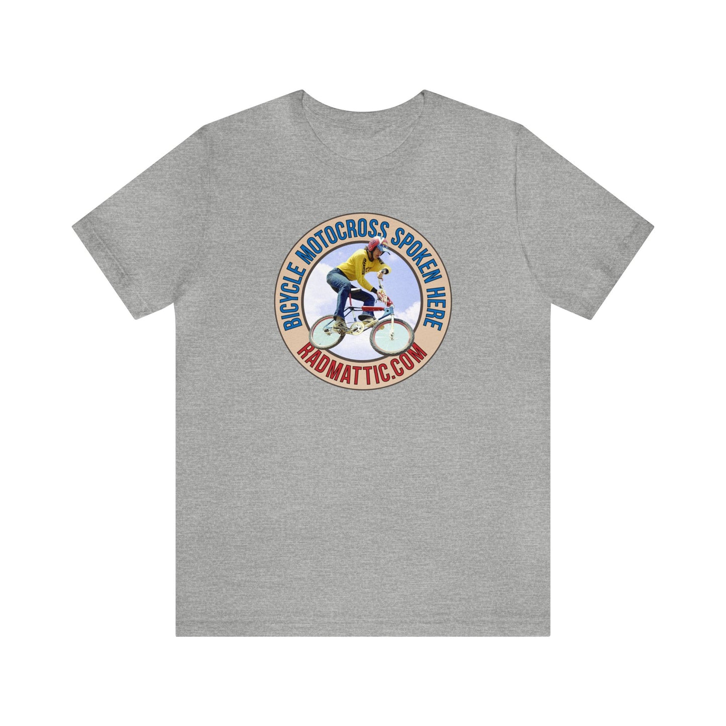 Bicycle Motocross Spoken Here Vintage BMX T-Shirt | BMX T-Shirts | BMX Shirts