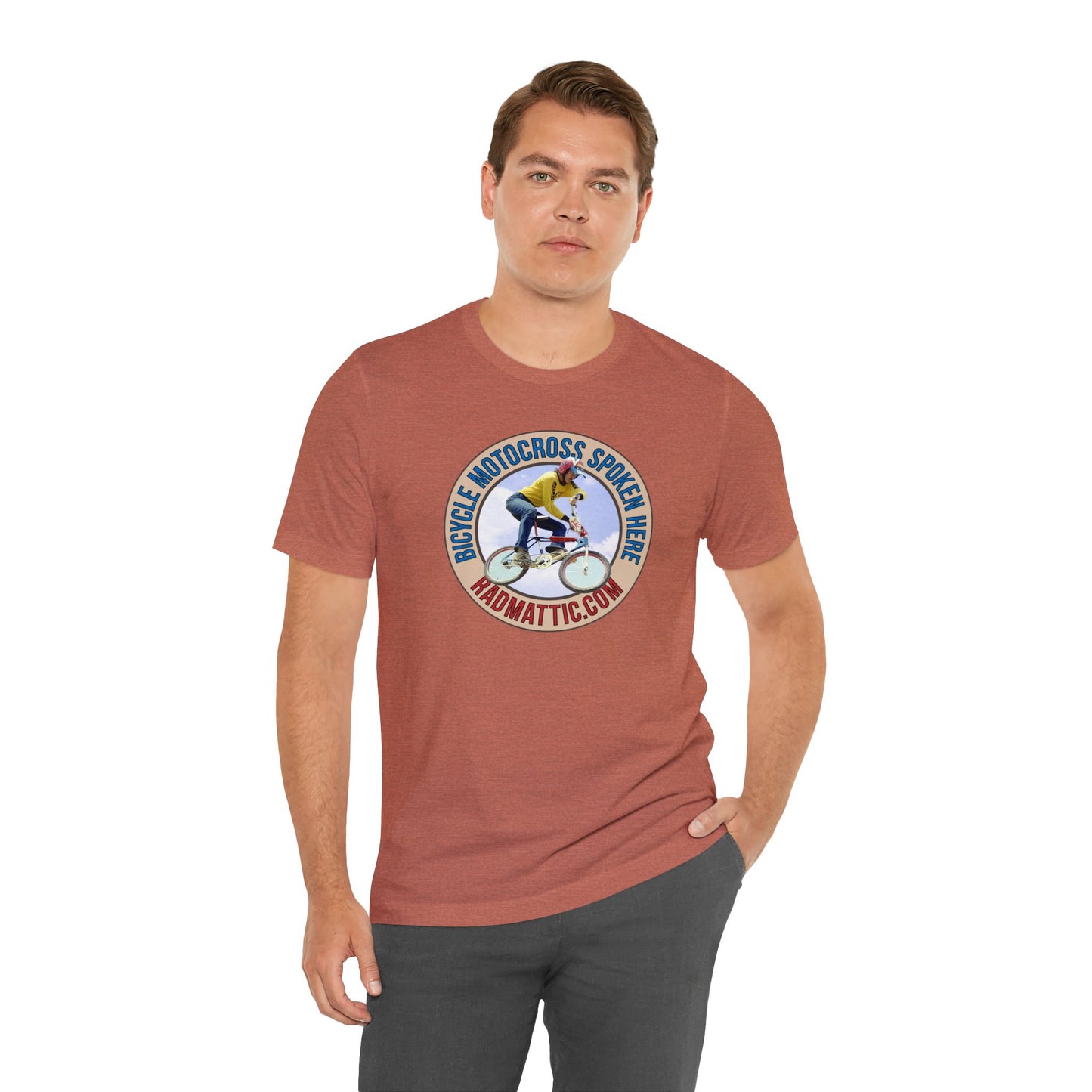 Bicycle Motocross Spoken Here Vintage BMX T-Shirt | BMX T-Shirts | BMX Shirts