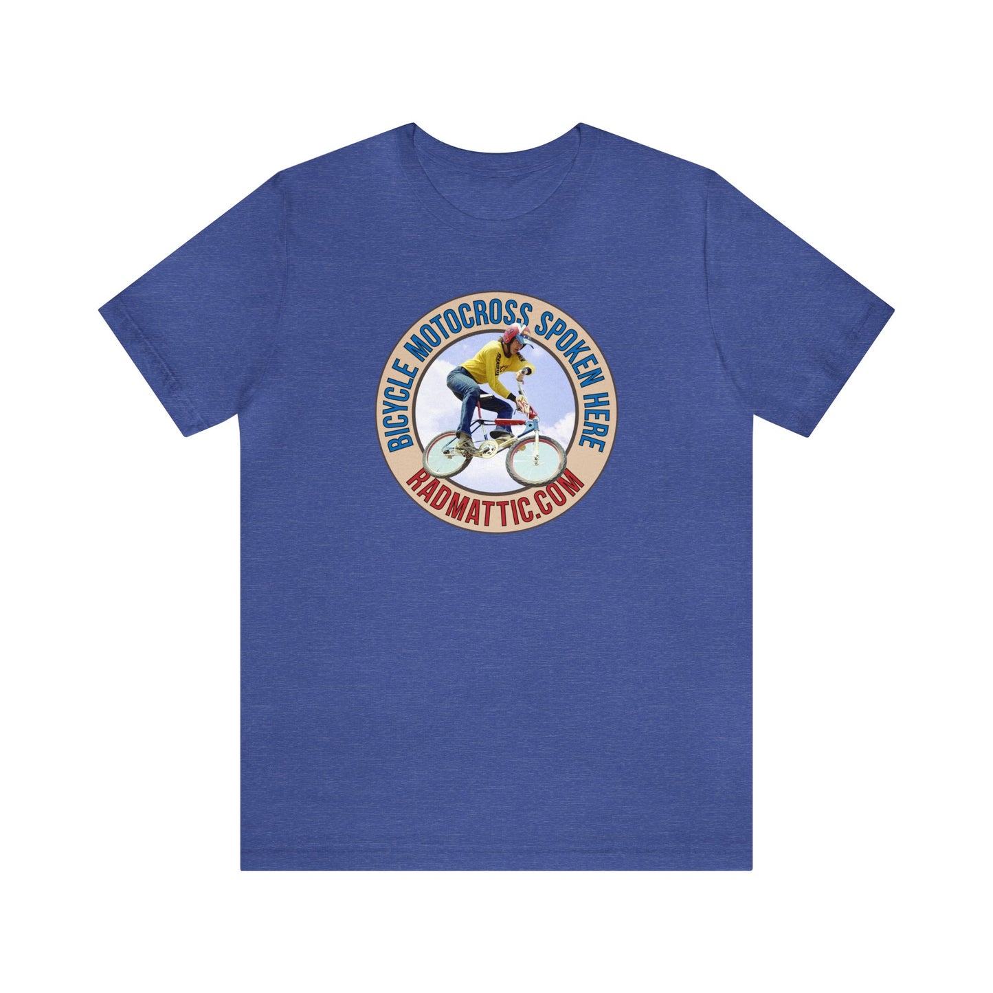 Bicycle Motocross Spoken Here Vintage BMX T-Shirt | BMX T-Shirts | BMX Shirts