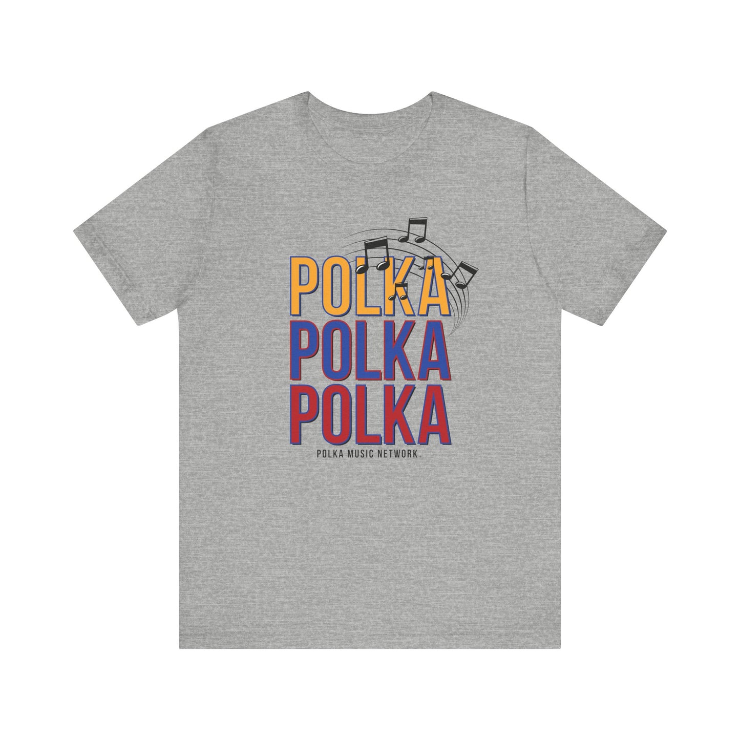 Polka, Polka, Polka Unisex Short Sleeve Tee