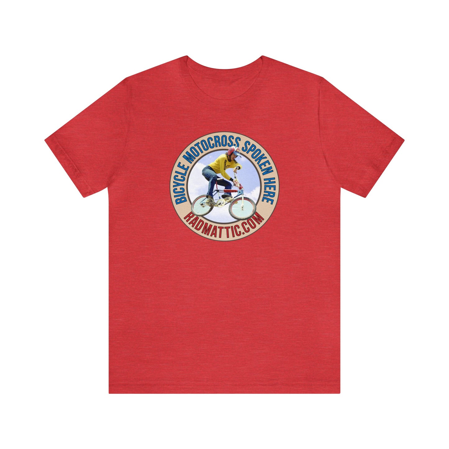 Bicycle Motocross Spoken Here Vintage BMX T-Shirt | BMX T-Shirts | BMX Shirts