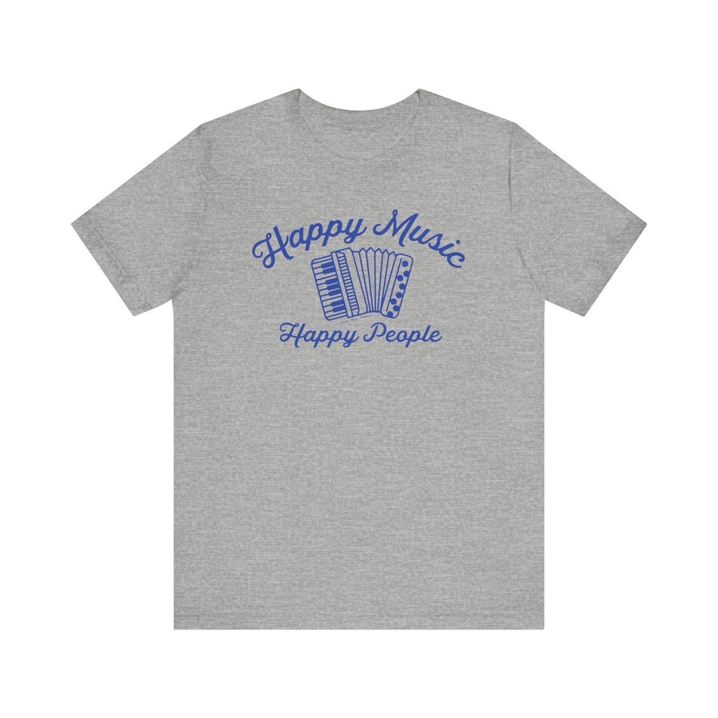 Happy Music Unisex Short Sleeve Tee