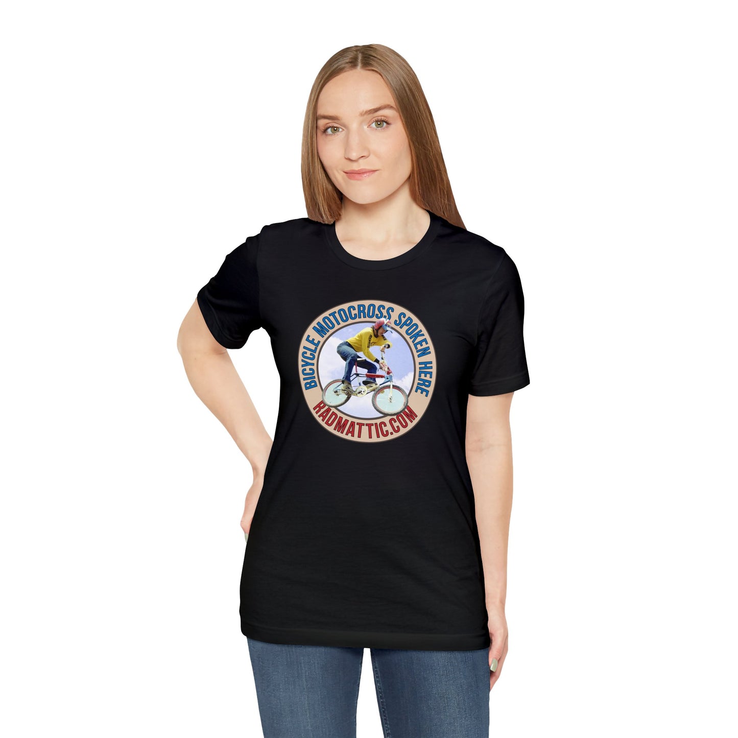 Bicycle Motocross Spoken Here Vintage BMX T-Shirt | BMX T-Shirts | BMX Shirts