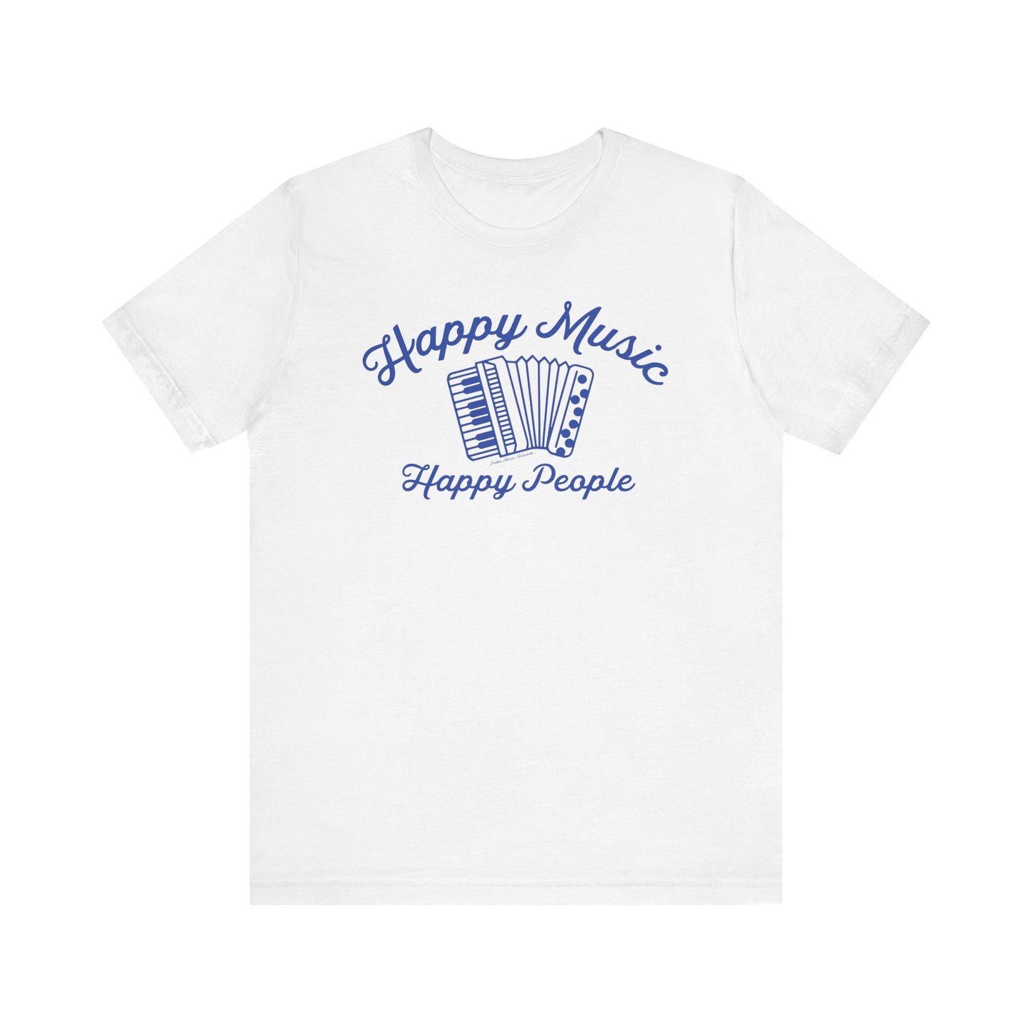 Happy Music Unisex Short Sleeve Tee