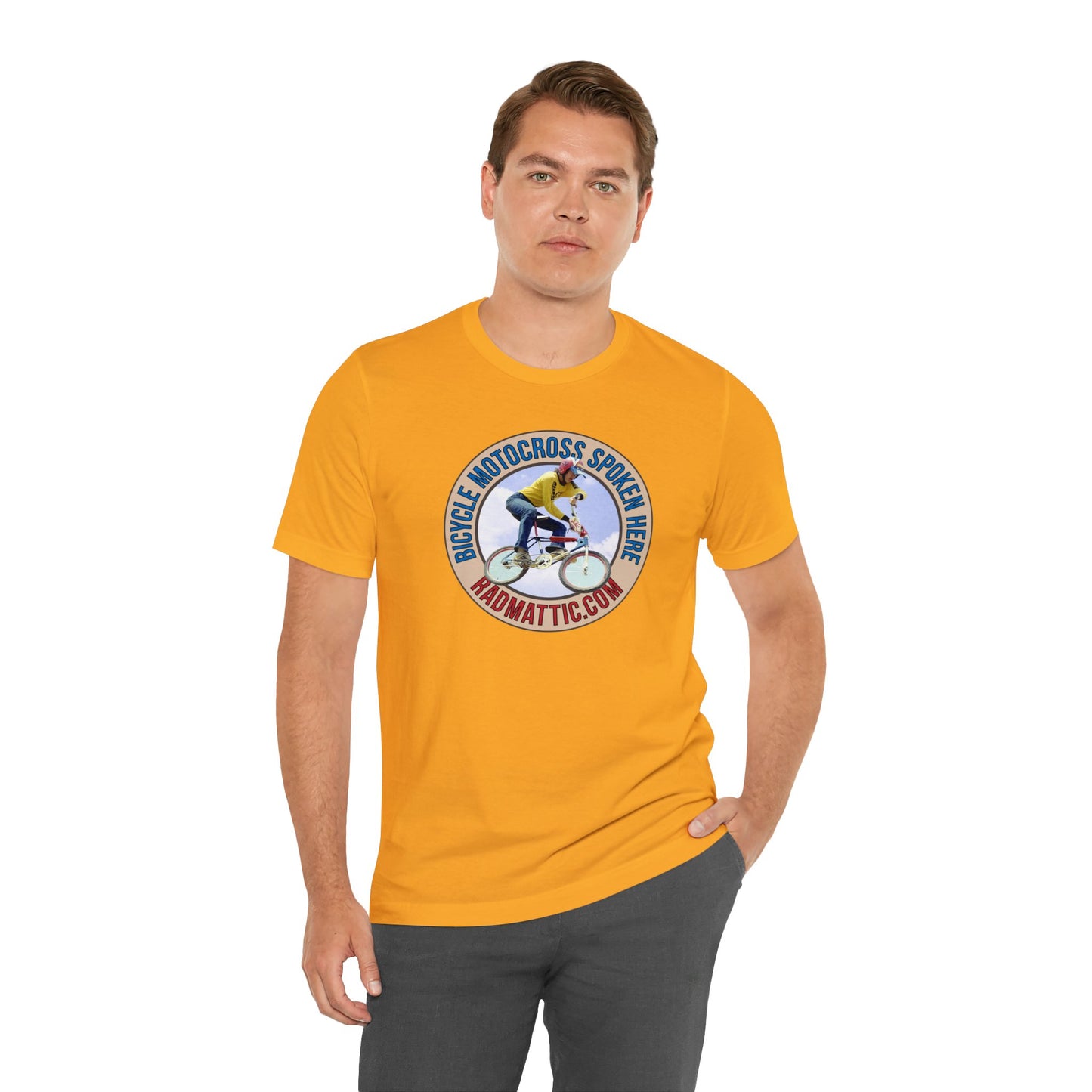 Bicycle Motocross Spoken Here Vintage BMX T-Shirt | BMX T-Shirts | BMX Shirts