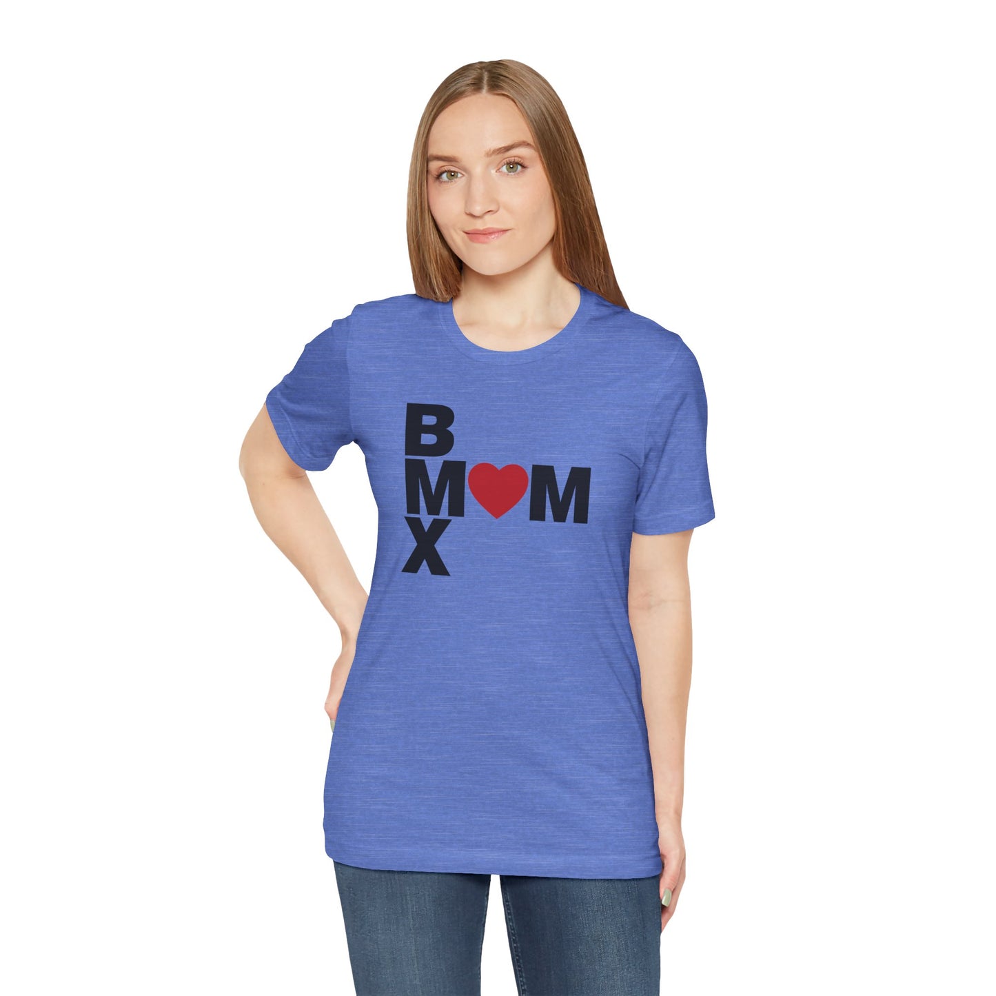 BMX MOM Heart T Shirt | BMX T-Shirts | BMX Shirts