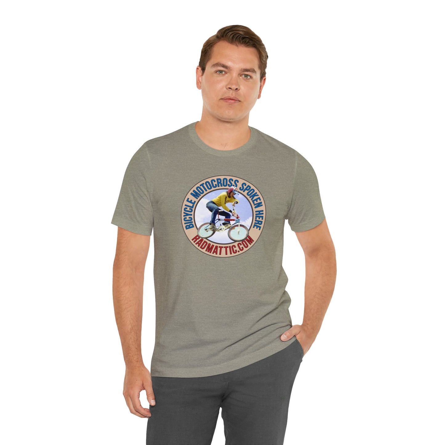 Bicycle Motocross Spoken Here Vintage BMX T-Shirt | BMX T-Shirts | BMX Shirts