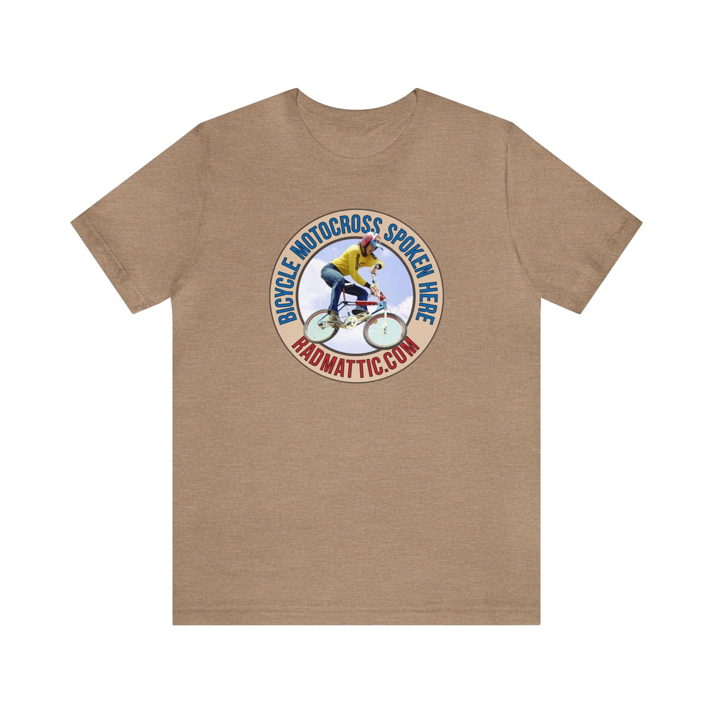 Bicycle Motocross Spoken Here Vintage BMX T-Shirt | BMX T-Shirts | BMX Shirts