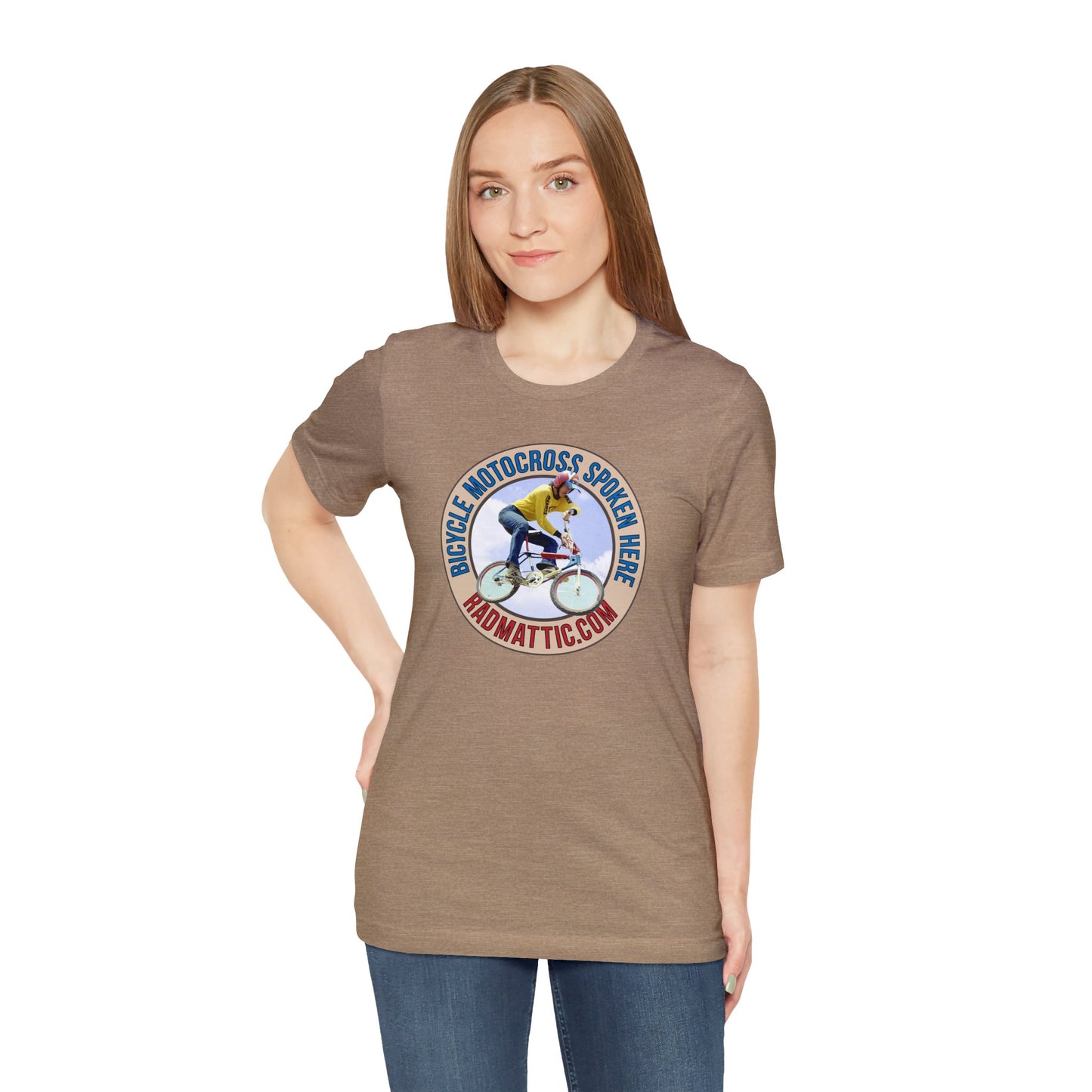 Bicycle Motocross Spoken Here Vintage BMX T-Shirt | BMX T-Shirts | BMX Shirts