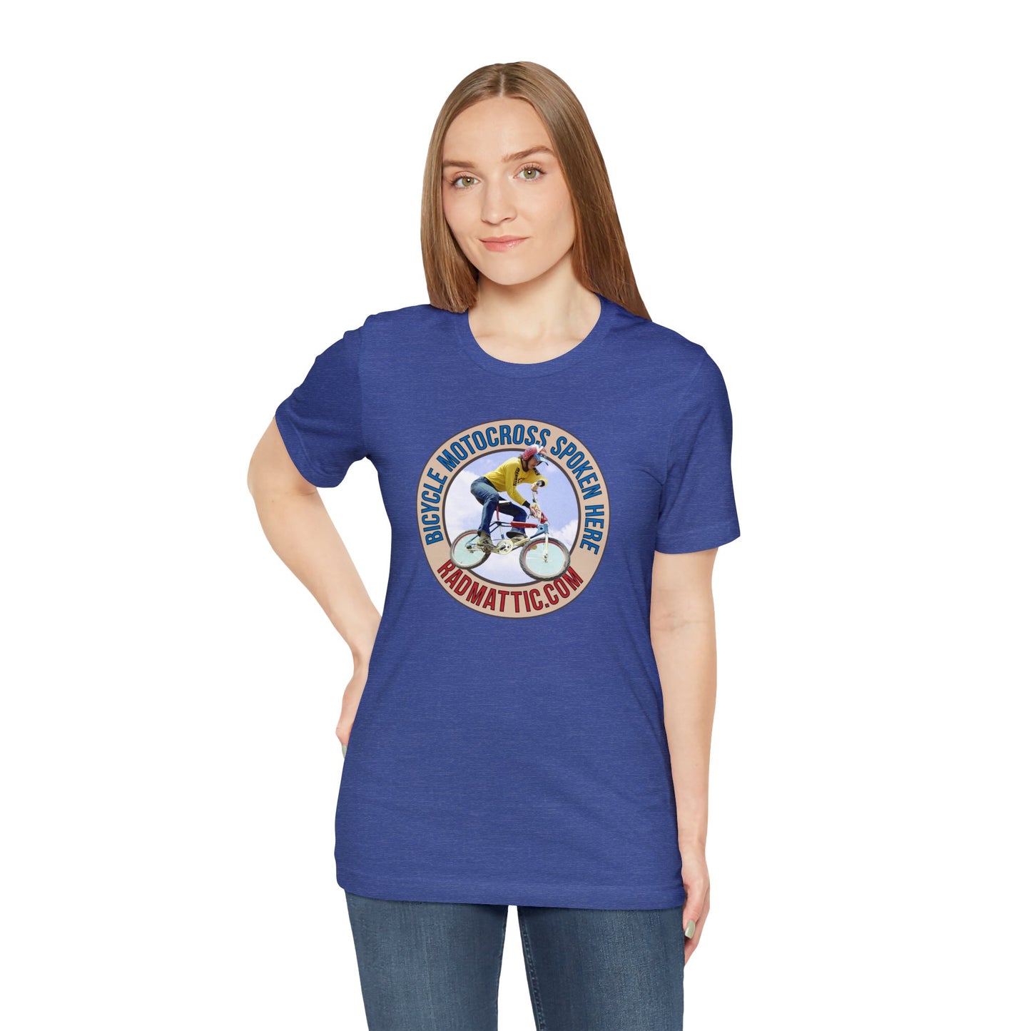 Bicycle Motocross Spoken Here Vintage BMX T-Shirt | BMX T-Shirts | BMX Shirts