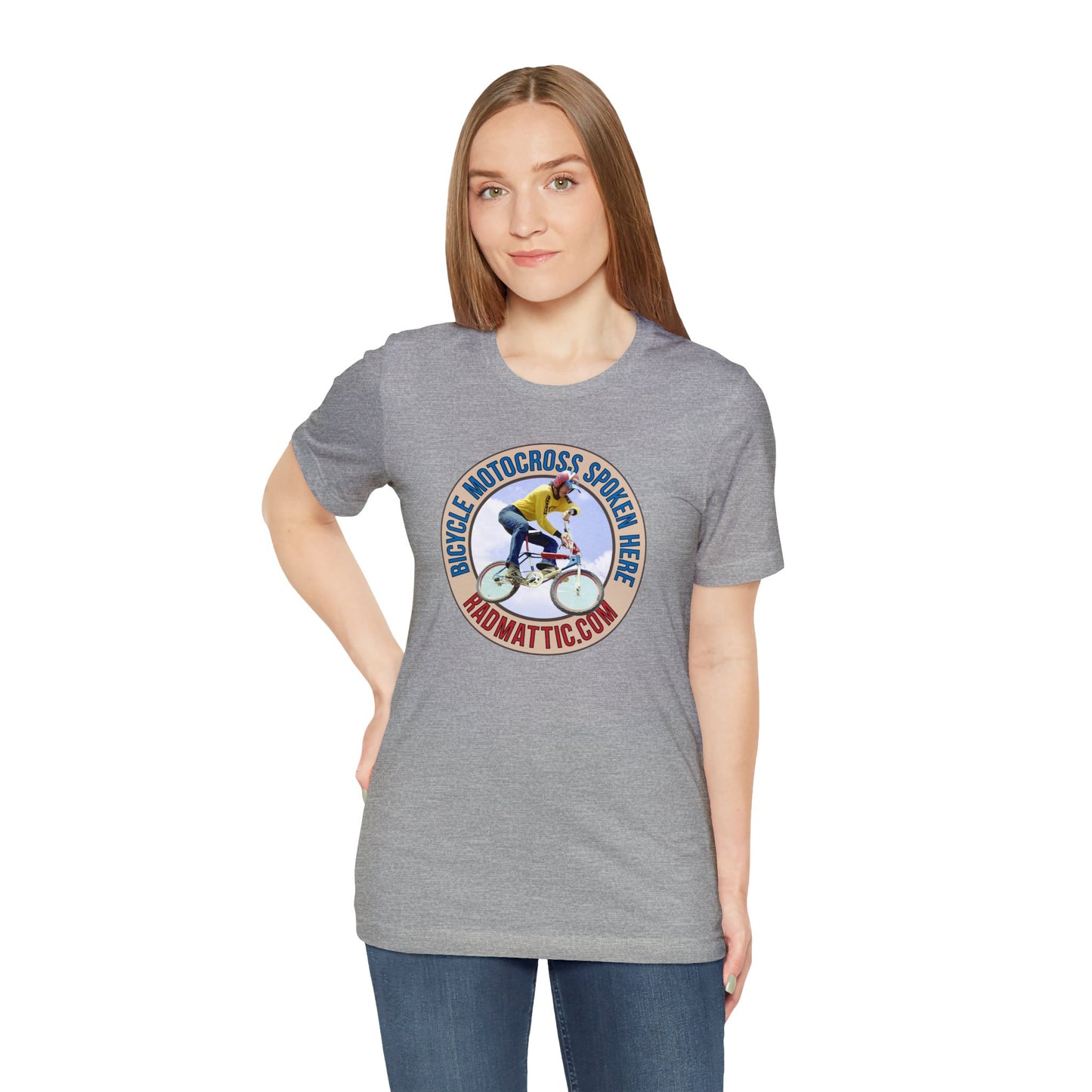 Bicycle Motocross Spoken Here Vintage BMX T-Shirt | BMX T-Shirts | BMX Shirts