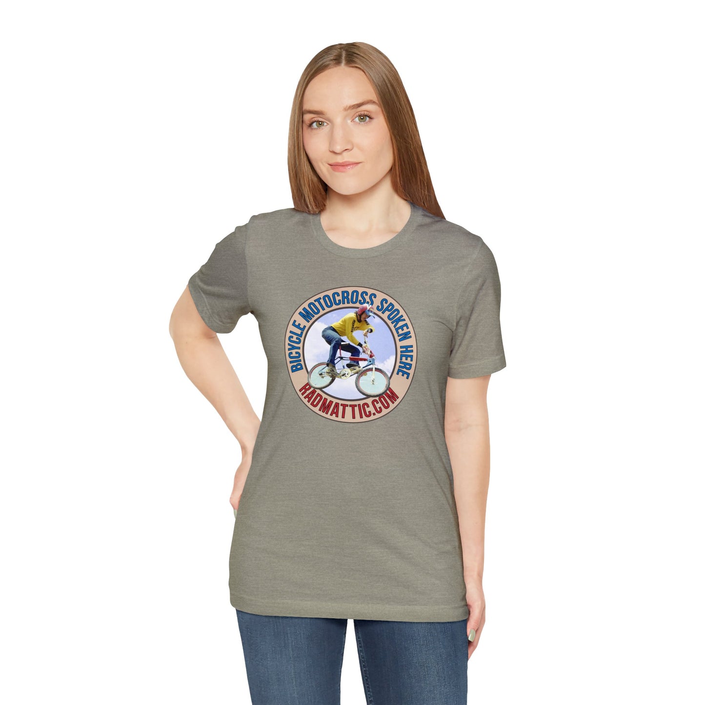 Bicycle Motocross Spoken Here Vintage BMX T-Shirt | BMX T-Shirts | BMX Shirts