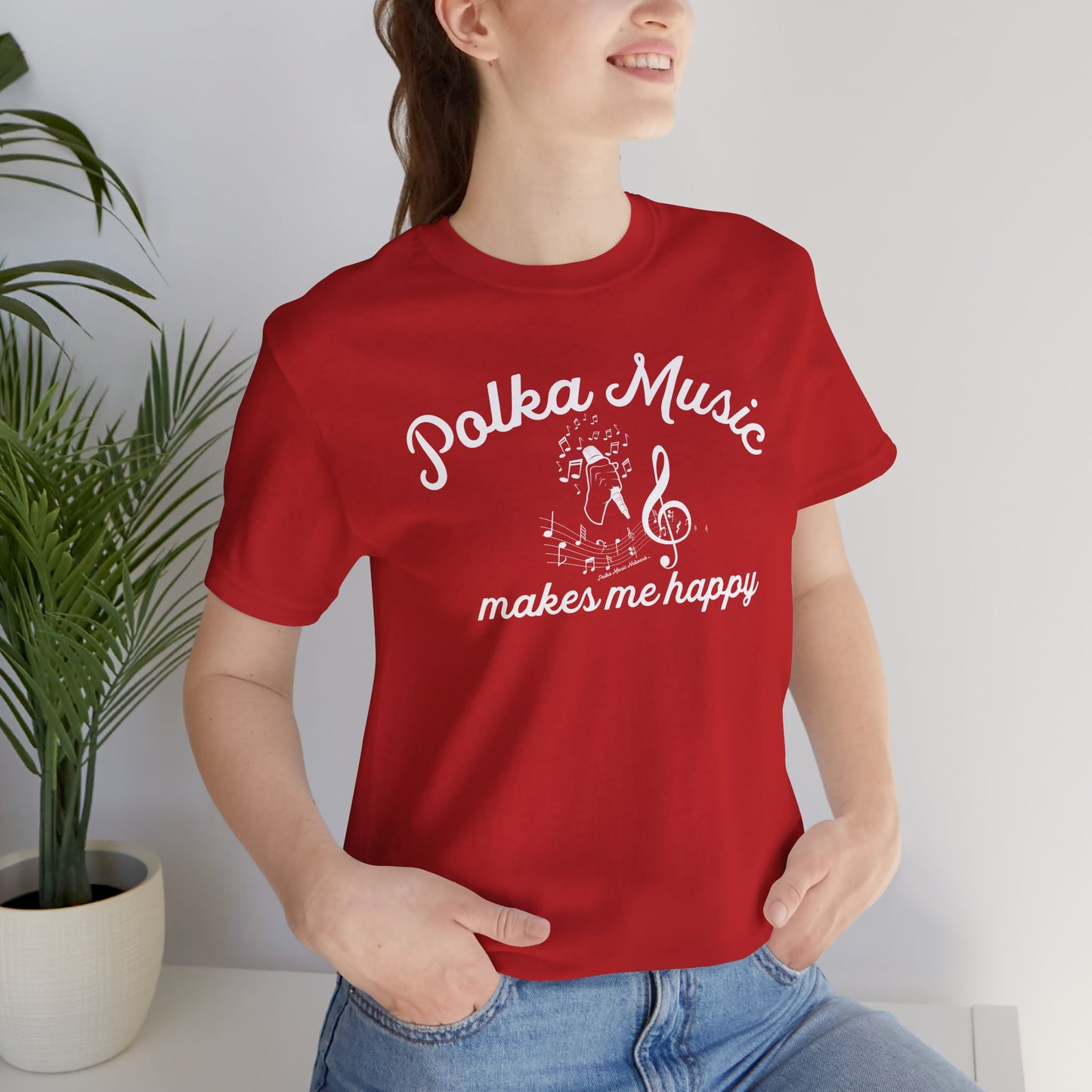 Polka Happy Unisex Short Sleeve Tee