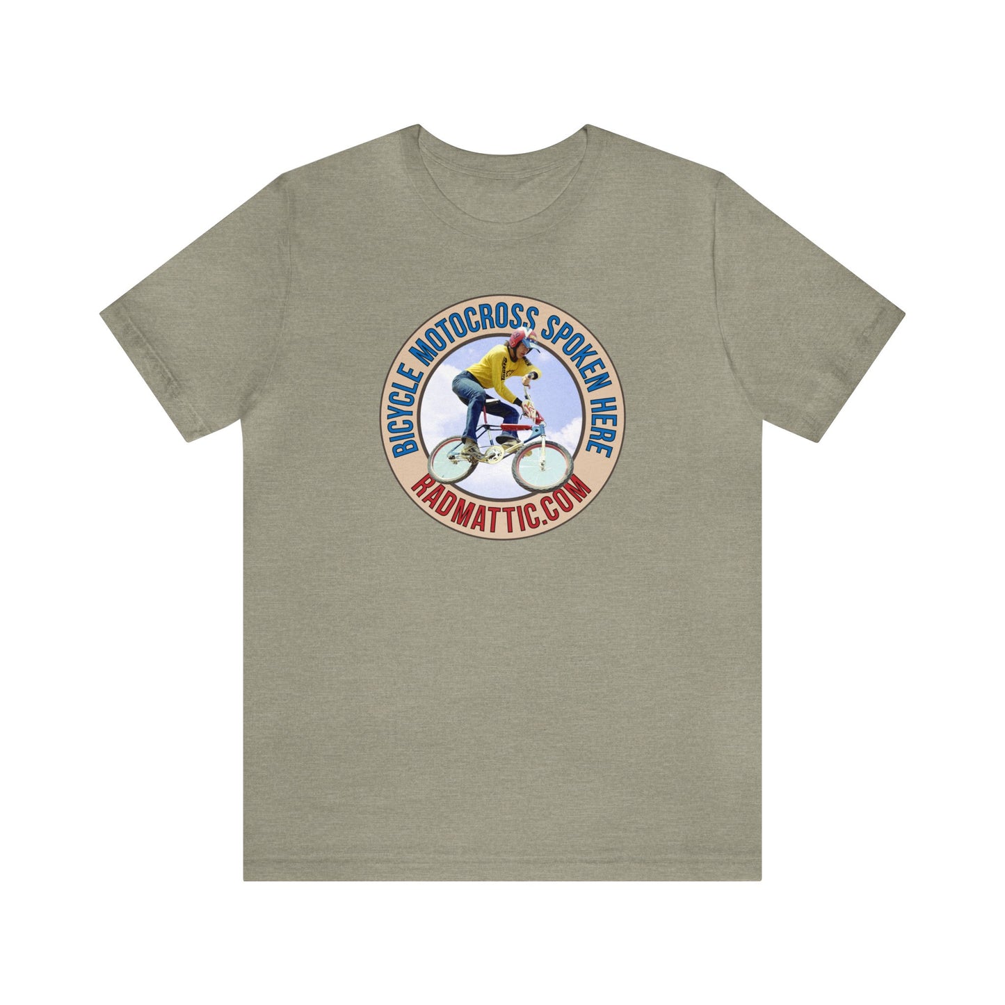 Bicycle Motocross Spoken Here Vintage BMX T-Shirt | BMX T-Shirts | BMX Shirts