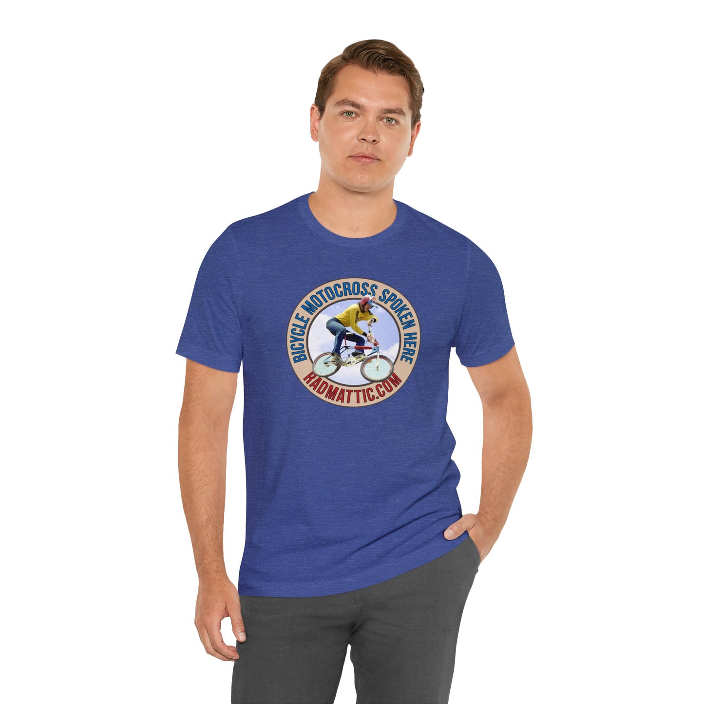 Bicycle Motocross Spoken Here Vintage BMX T-Shirt | BMX T-Shirts | BMX Shirts