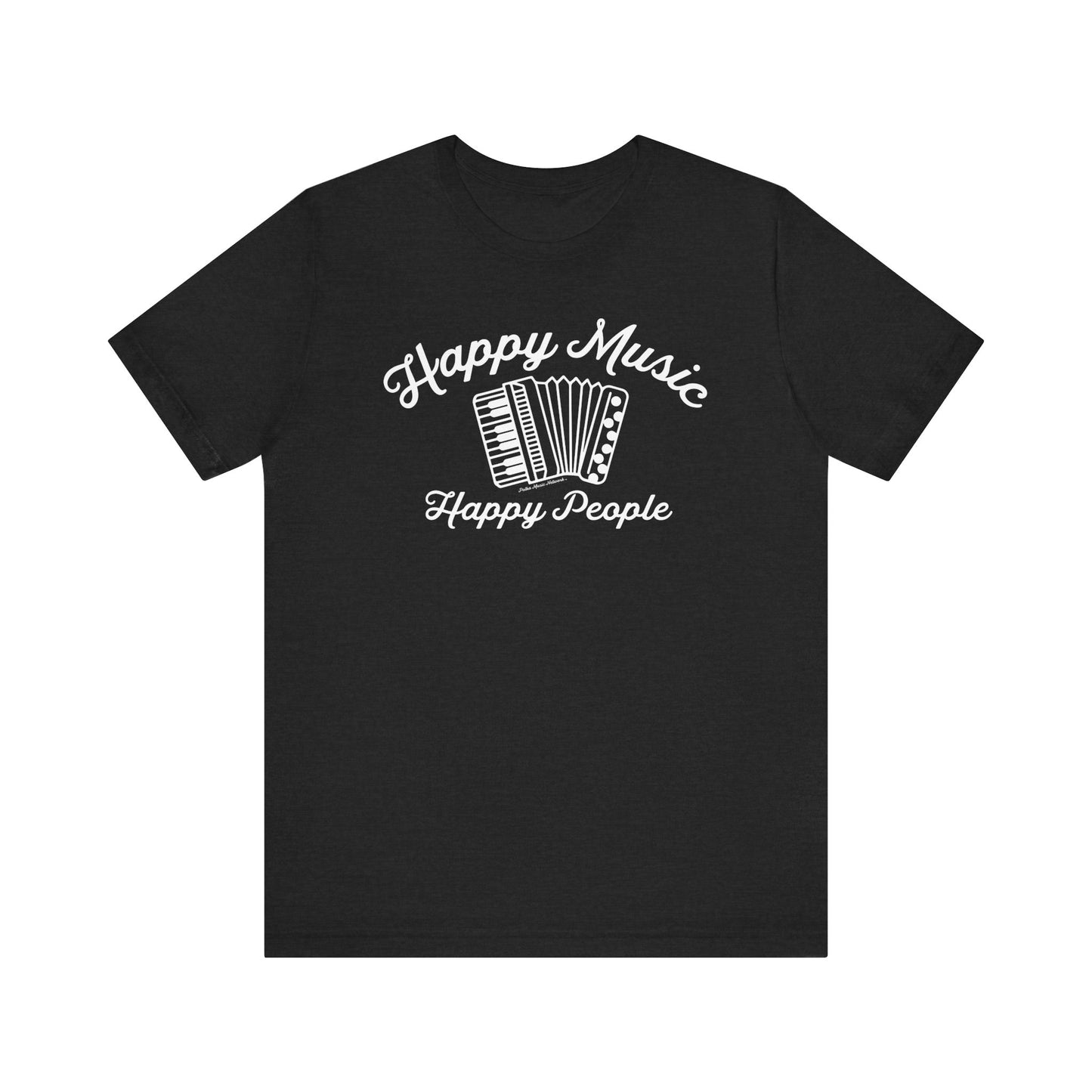 Happy Music Unisex Short Sleeve Tee