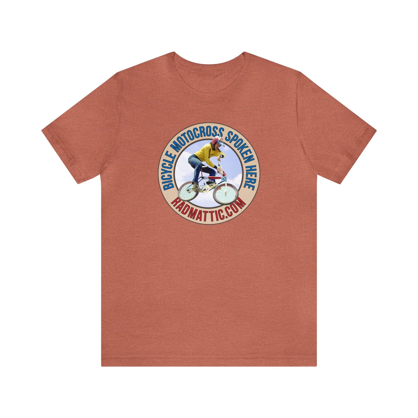 Bicycle Motocross Spoken Here Vintage BMX T-Shirt | BMX T-Shirts | BMX Shirts