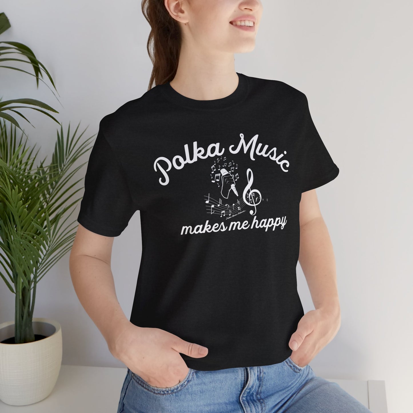 Polka Happy Unisex Short Sleeve Tee