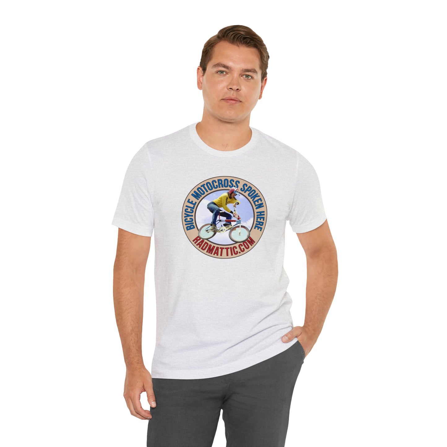 Bicycle Motocross Spoken Here Vintage BMX T-Shirt | BMX T-Shirts | BMX Shirts