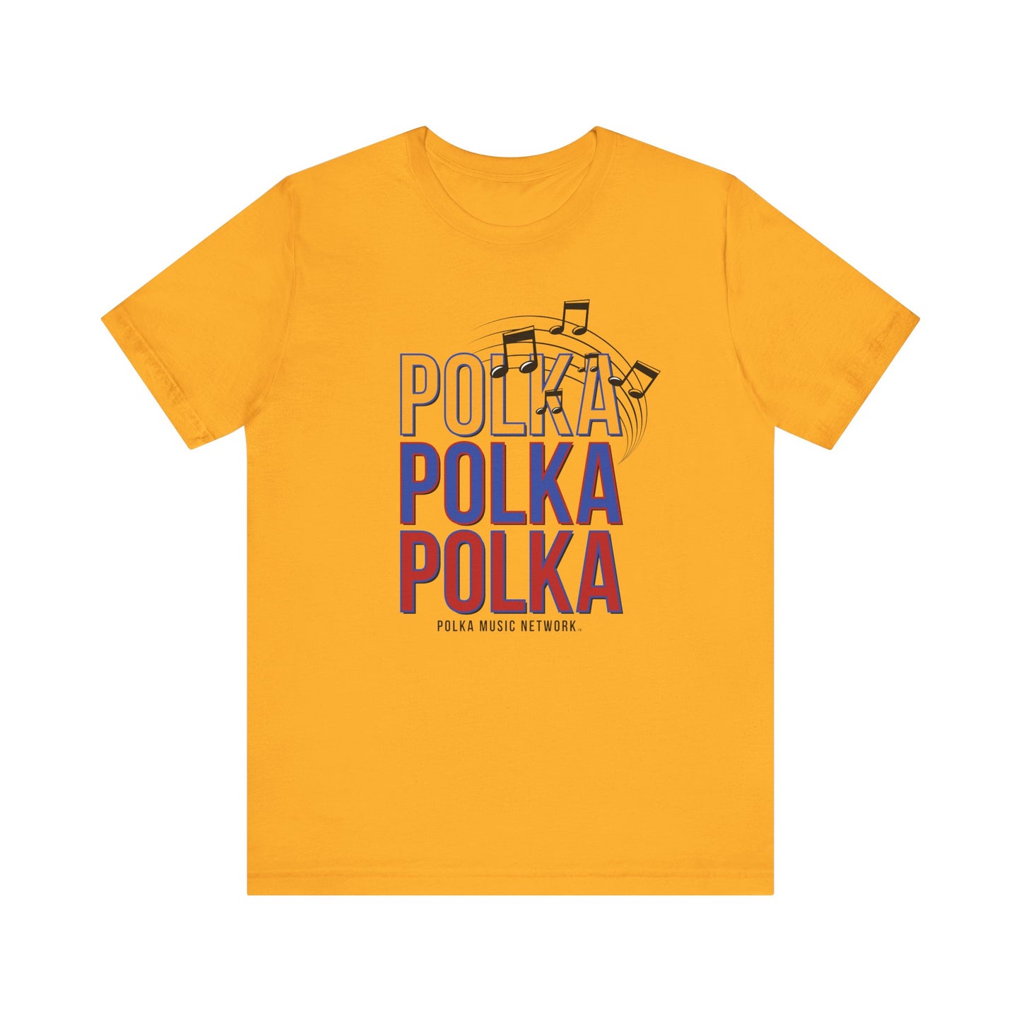 Polka, Polka, Polka Unisex Short Sleeve Tee