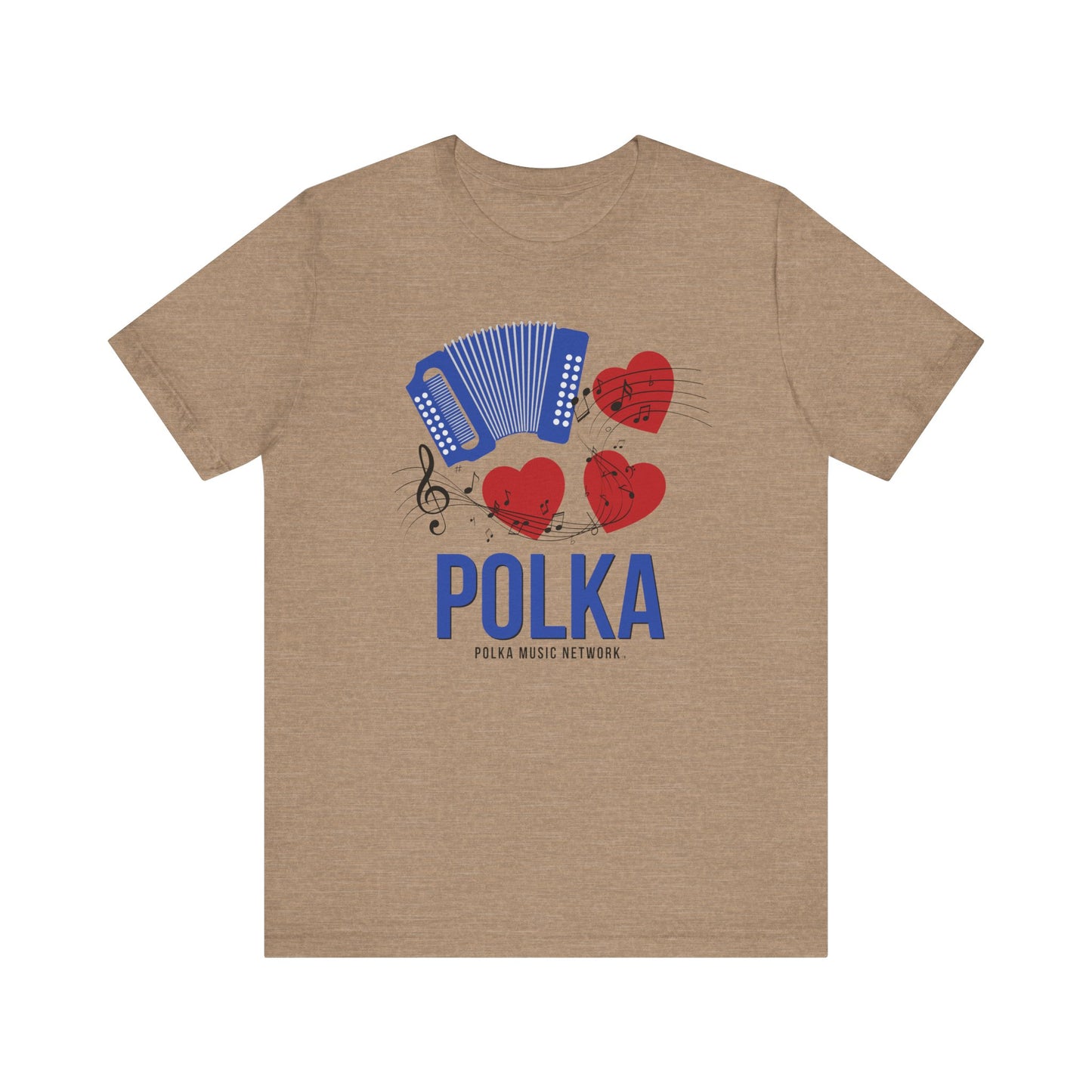 Love Polka Unisex Short Sleeve Tee