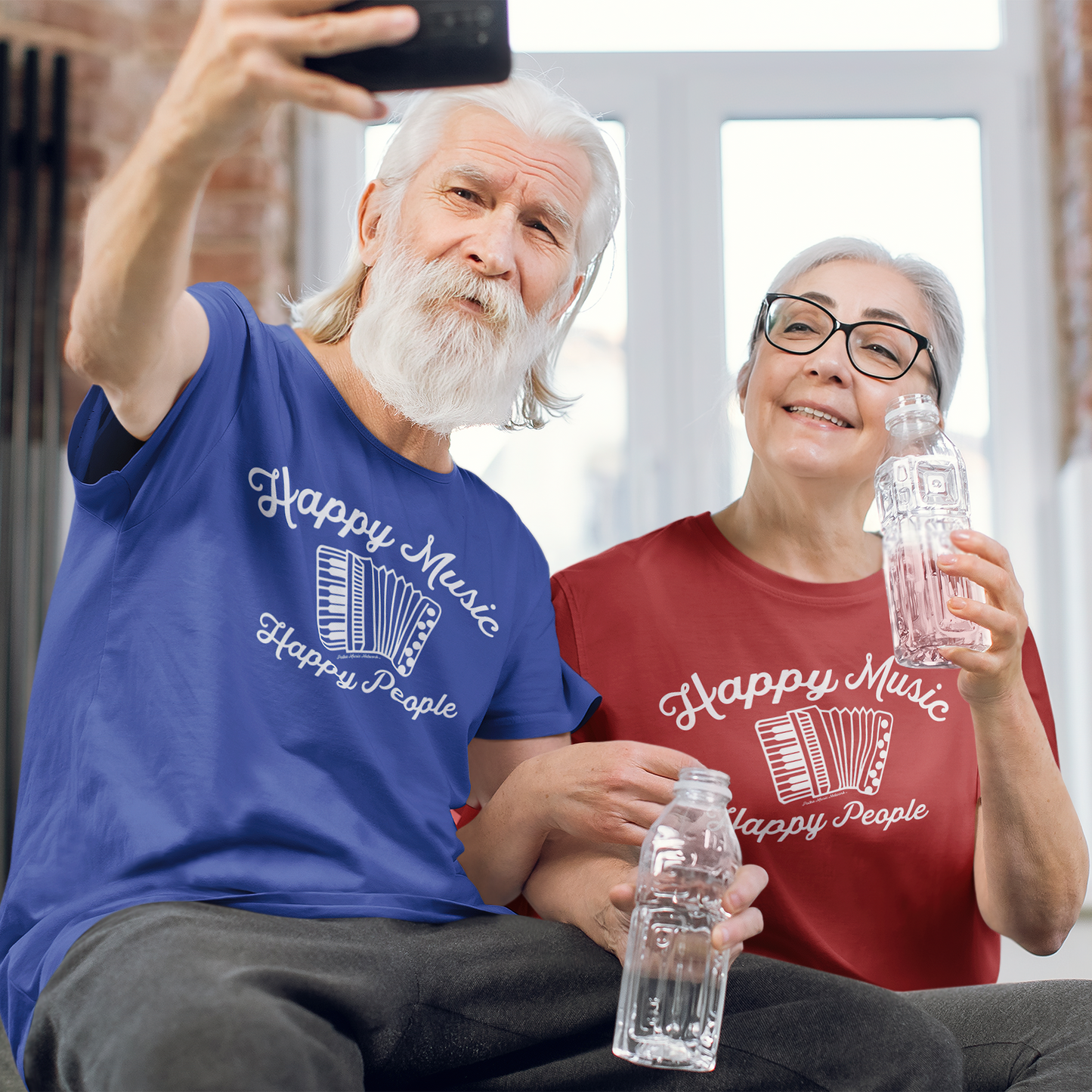 Happy Music Unisex Short Sleeve Tee