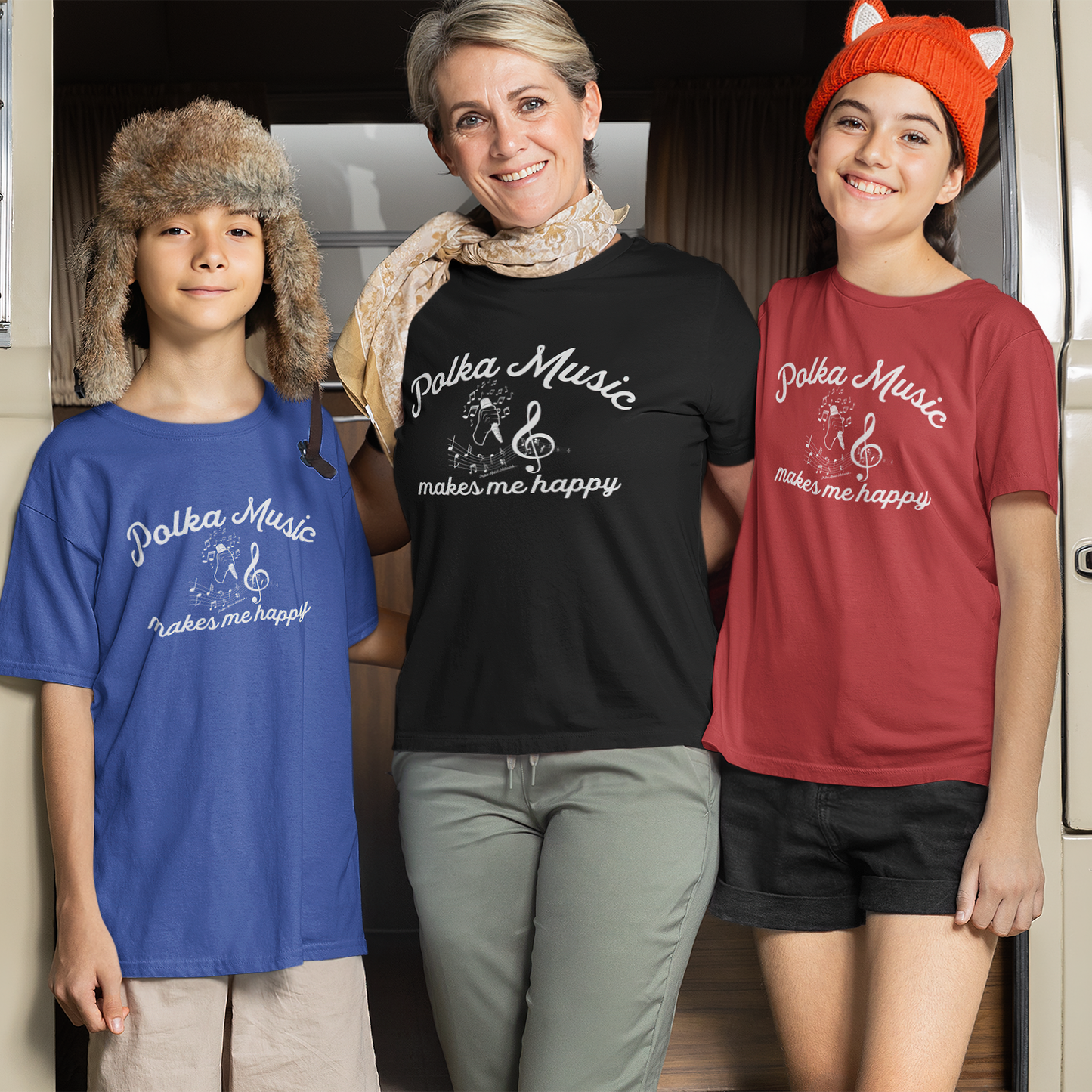 Polka Happy Unisex Short Sleeve Tee