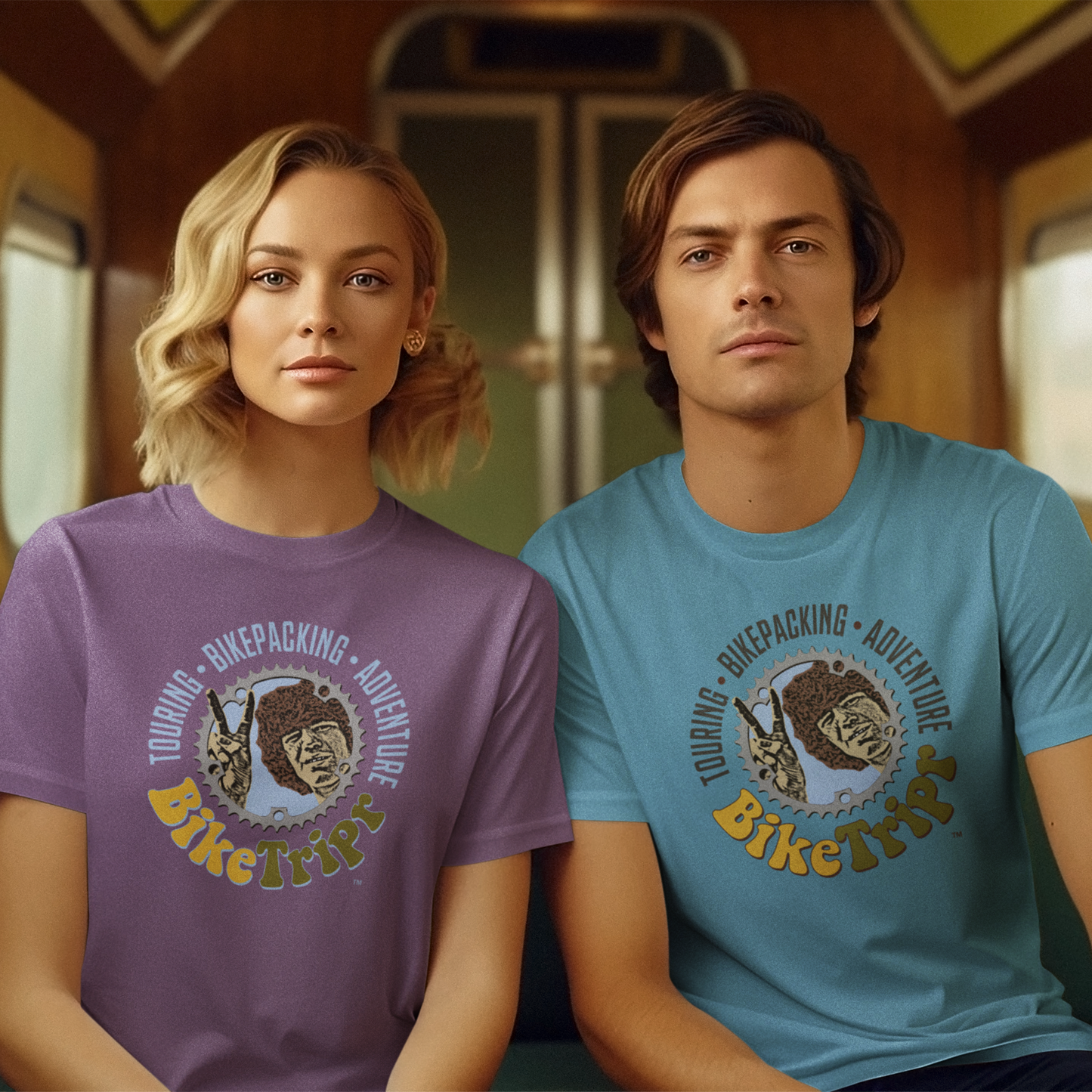 Bike Tripr Logo Cycling T Shirt | Cycling T-Shirts | Cycling Shirts