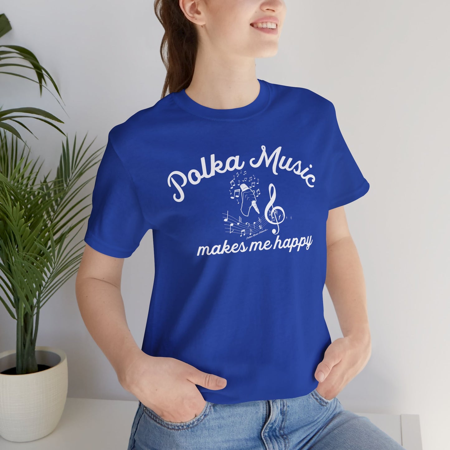 Polka Happy Unisex Short Sleeve Tee