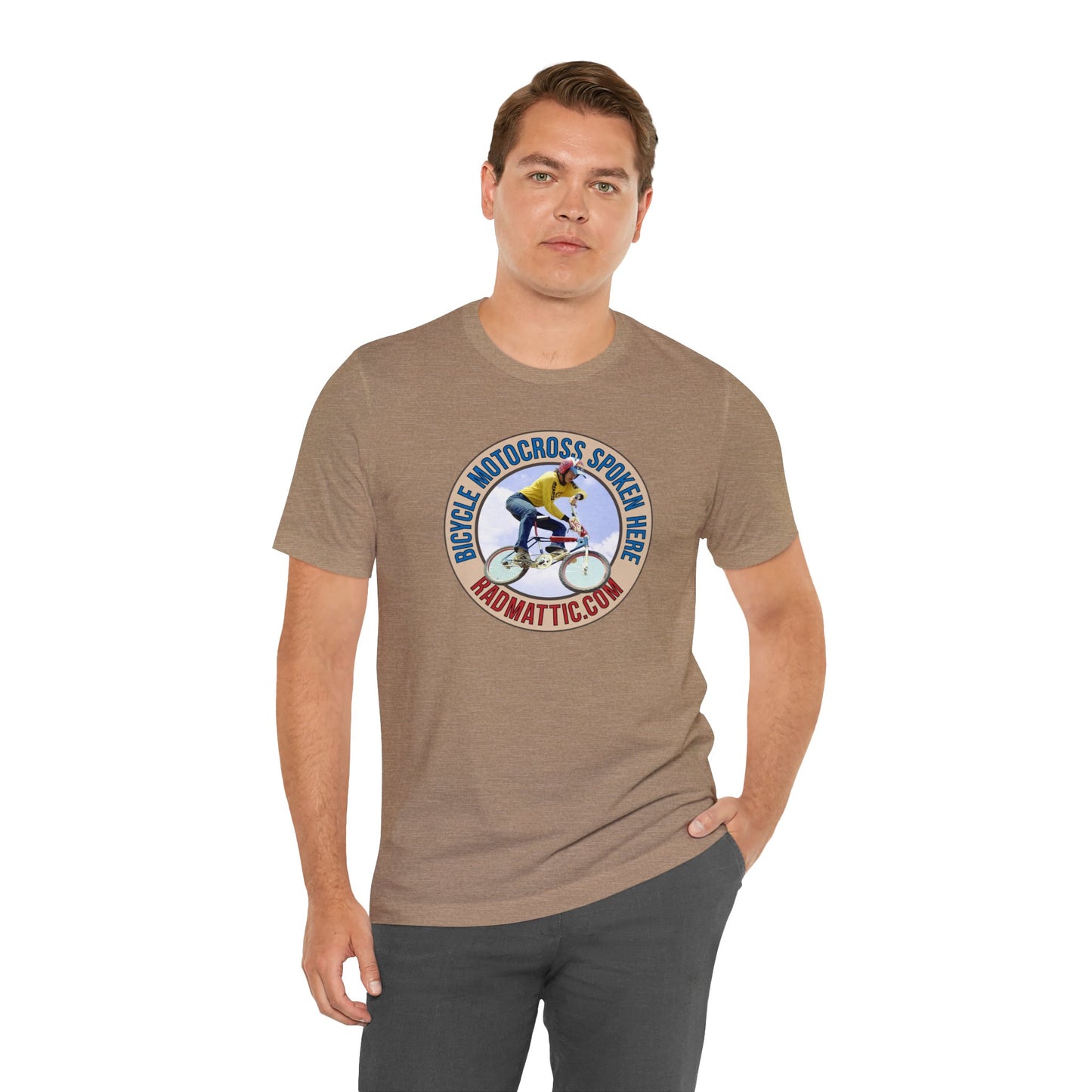Bicycle Motocross Spoken Here Vintage BMX T-Shirt | BMX T-Shirts | BMX Shirts