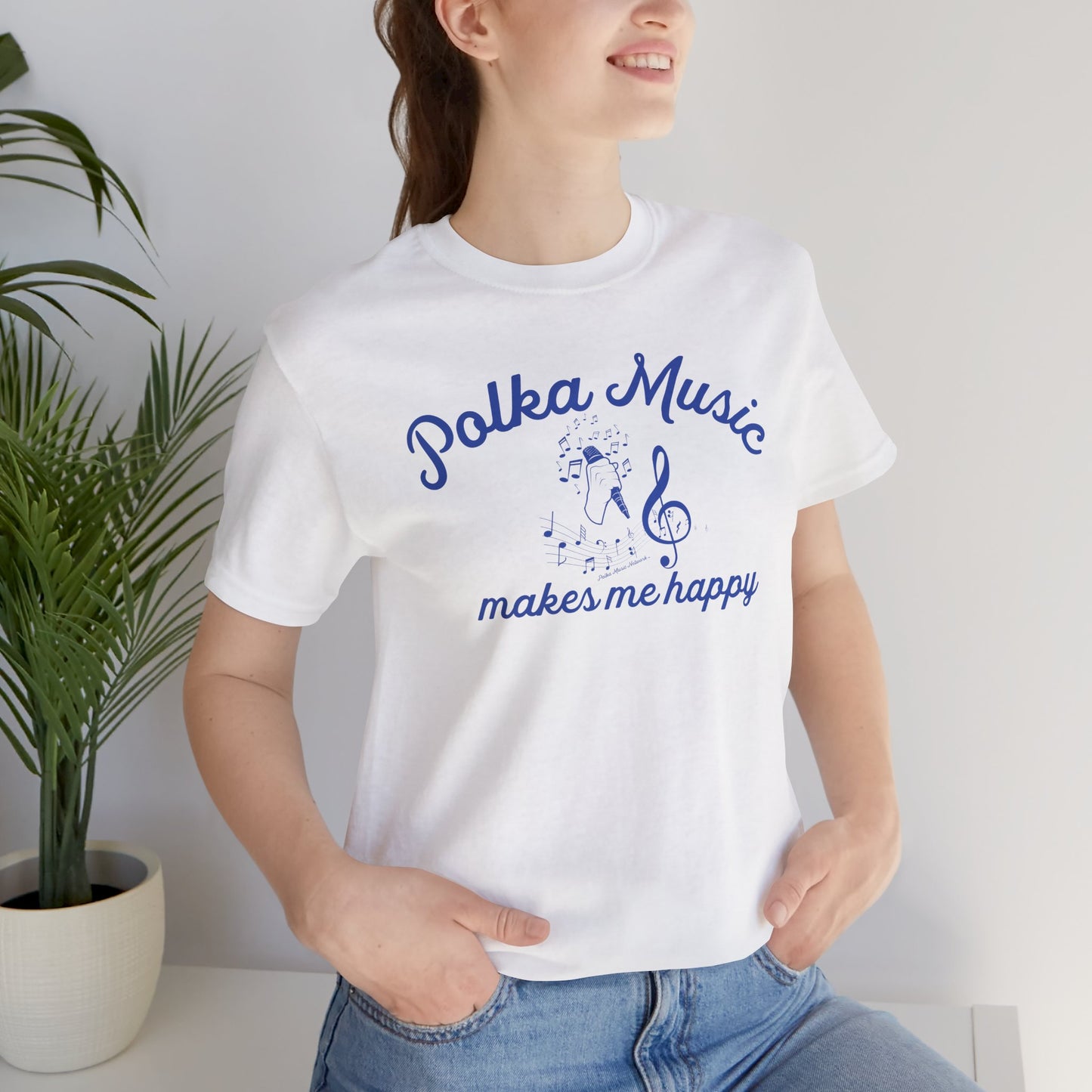 Polka Happy Unisex Short Sleeve Tee