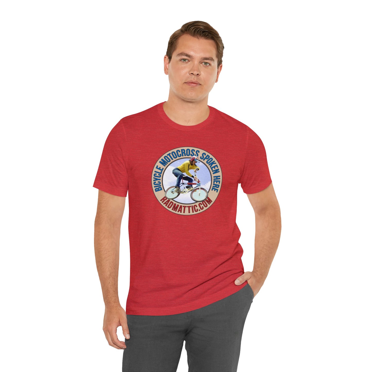 Bicycle Motocross Spoken Here Vintage BMX T-Shirt | BMX T-Shirts | BMX Shirts