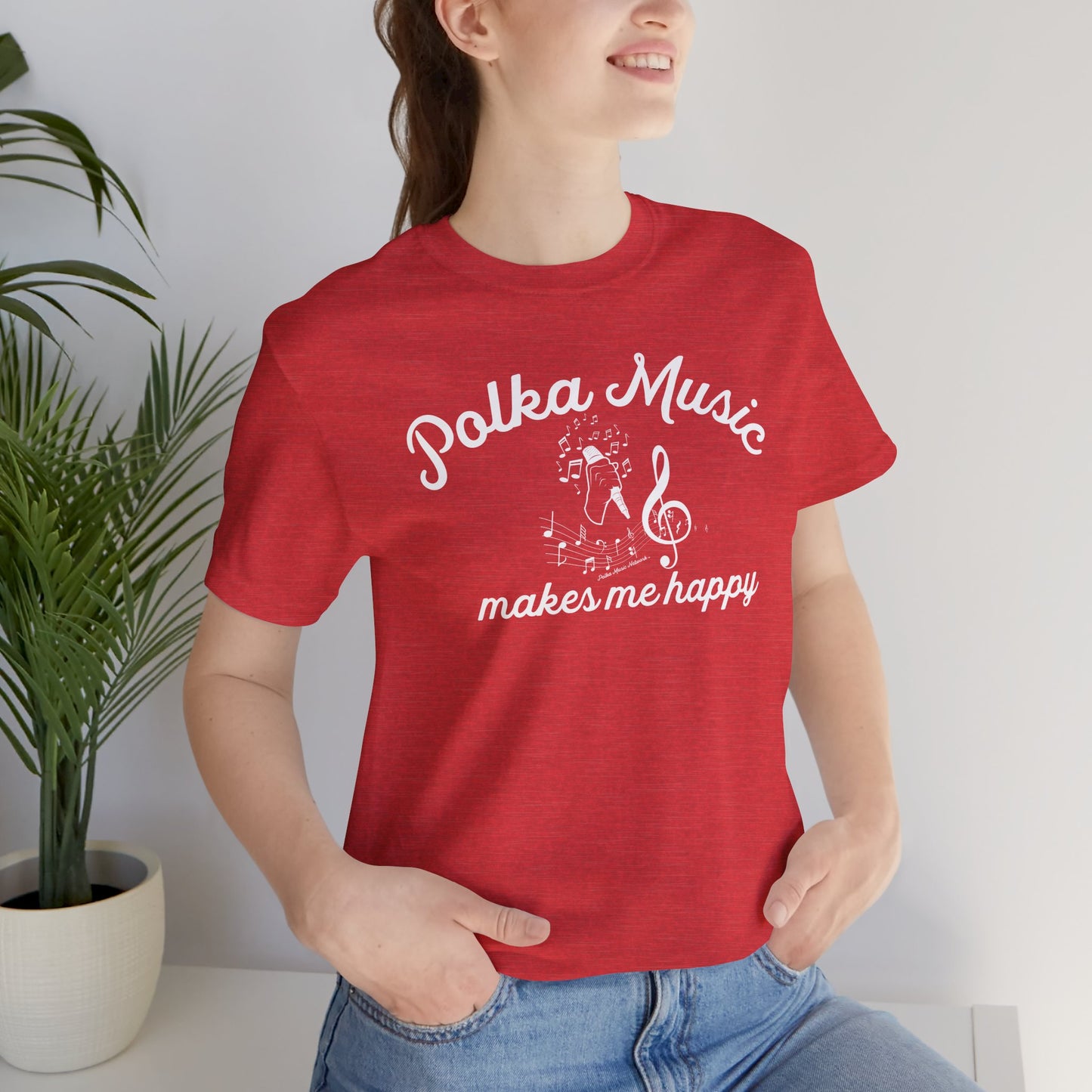 Polka Happy Unisex Short Sleeve Tee
