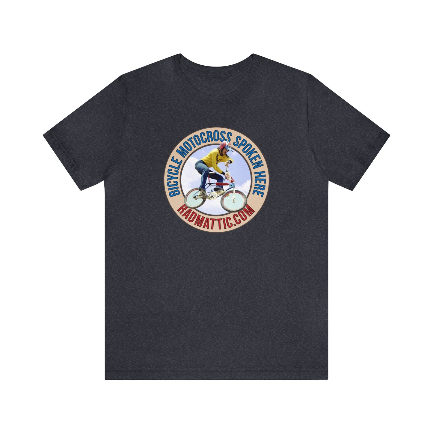 Bicycle Motocross Spoken Here Vintage BMX T-Shirt | BMX T-Shirts | BMX Shirts