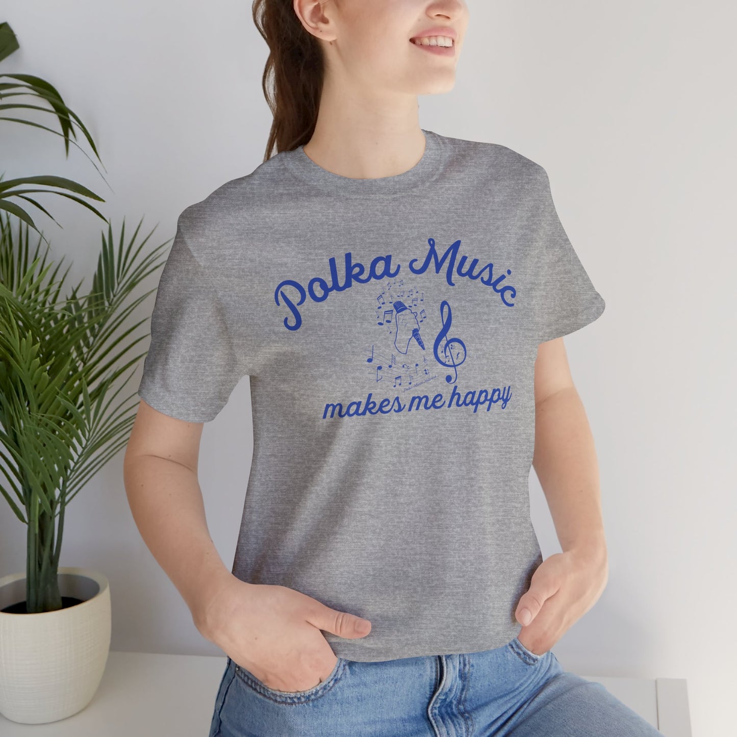 Polka Happy Unisex Short Sleeve Tee