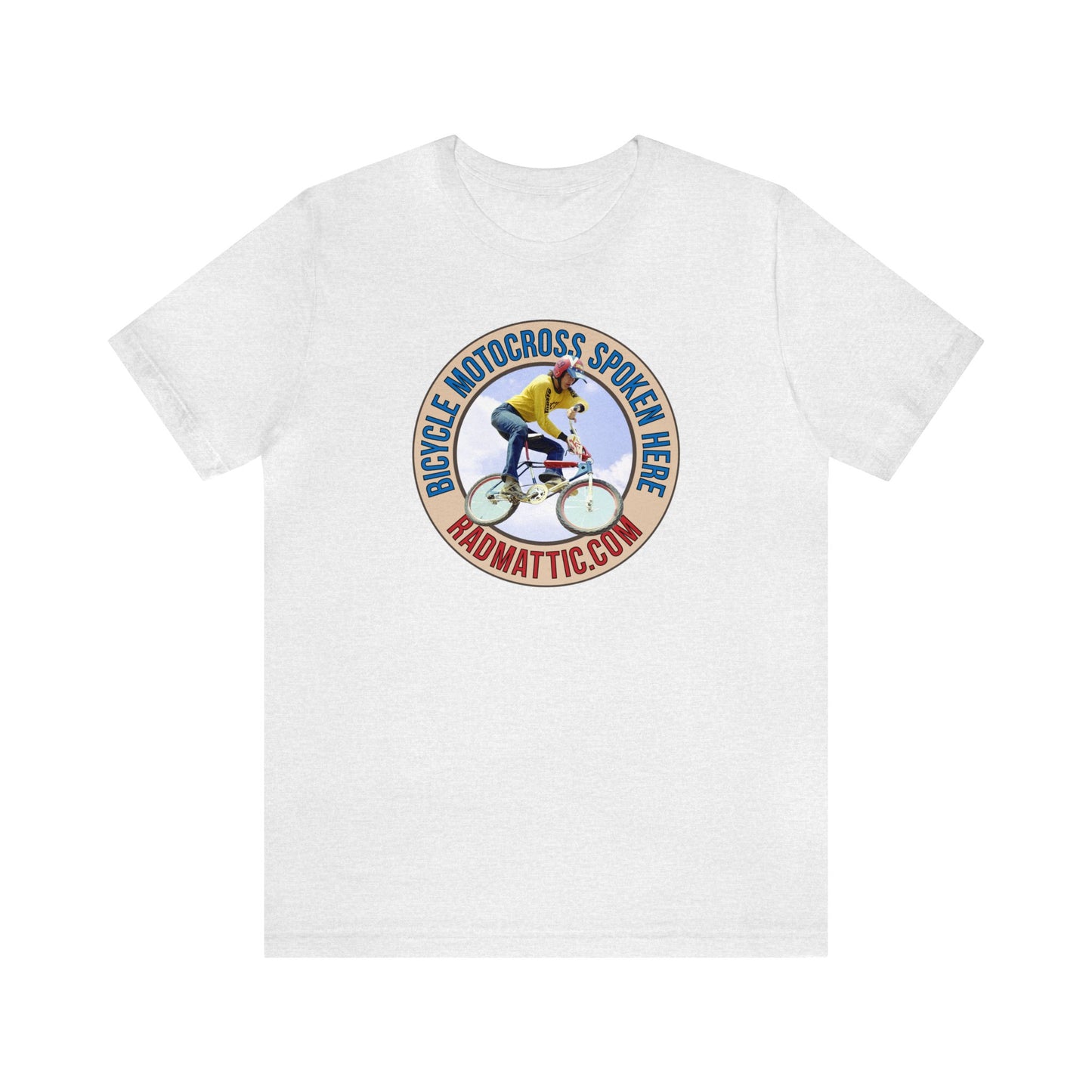 Bicycle Motocross Spoken Here Vintage BMX T-Shirt | BMX T-Shirts | BMX Shirts