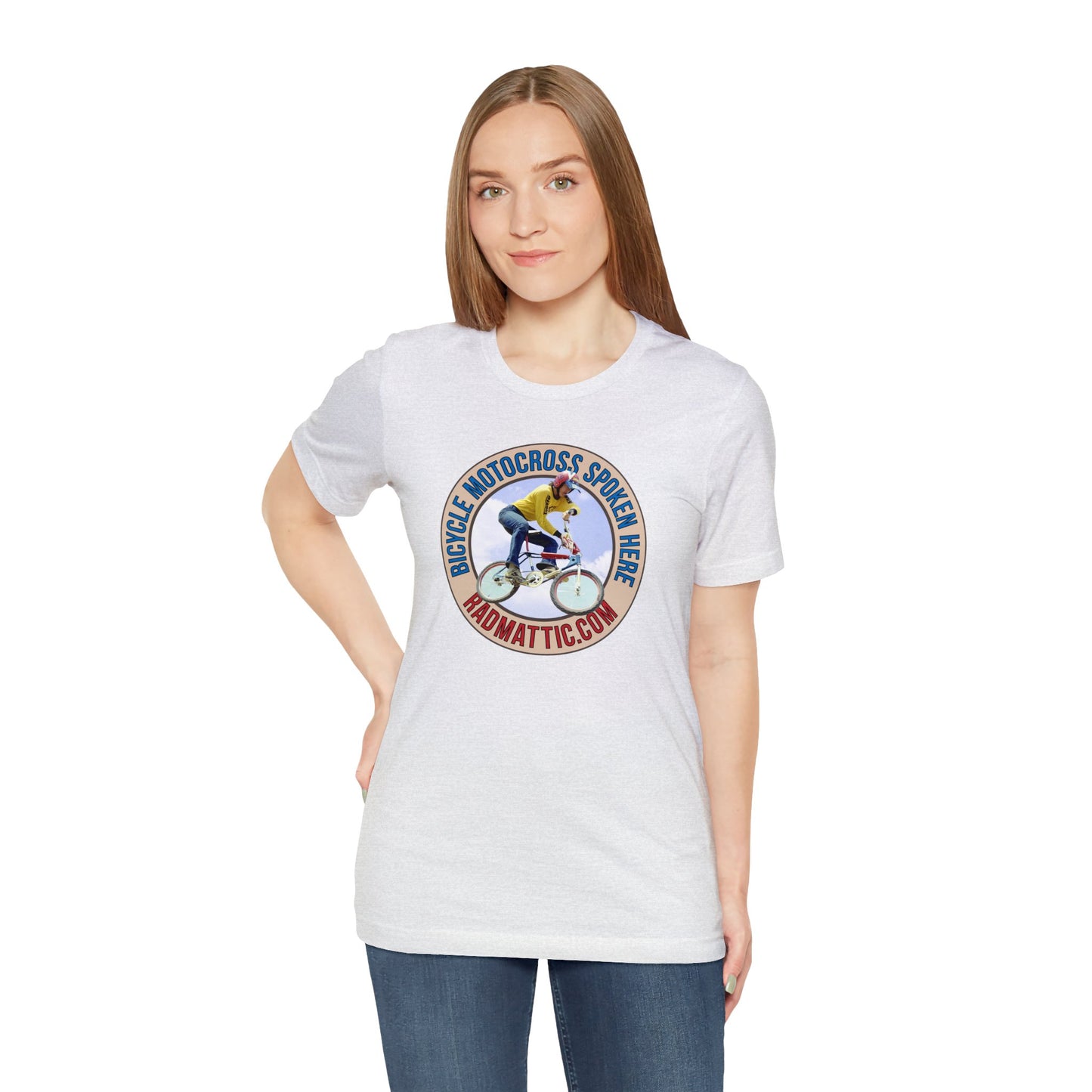 Bicycle Motocross Spoken Here Vintage BMX T-Shirt | BMX T-Shirts | BMX Shirts