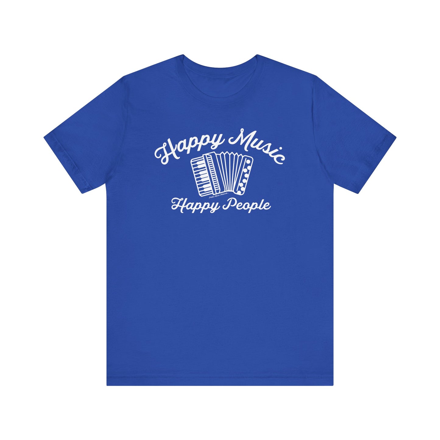 Happy Music Unisex Short Sleeve Tee