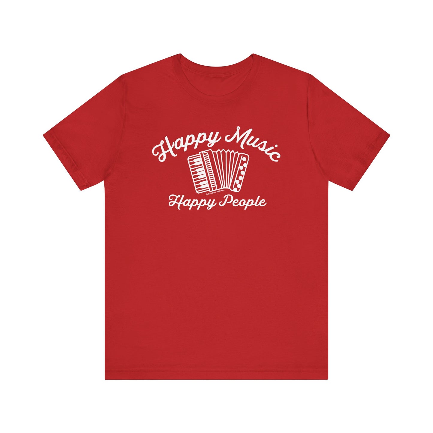 Happy Music Unisex Short Sleeve Tee