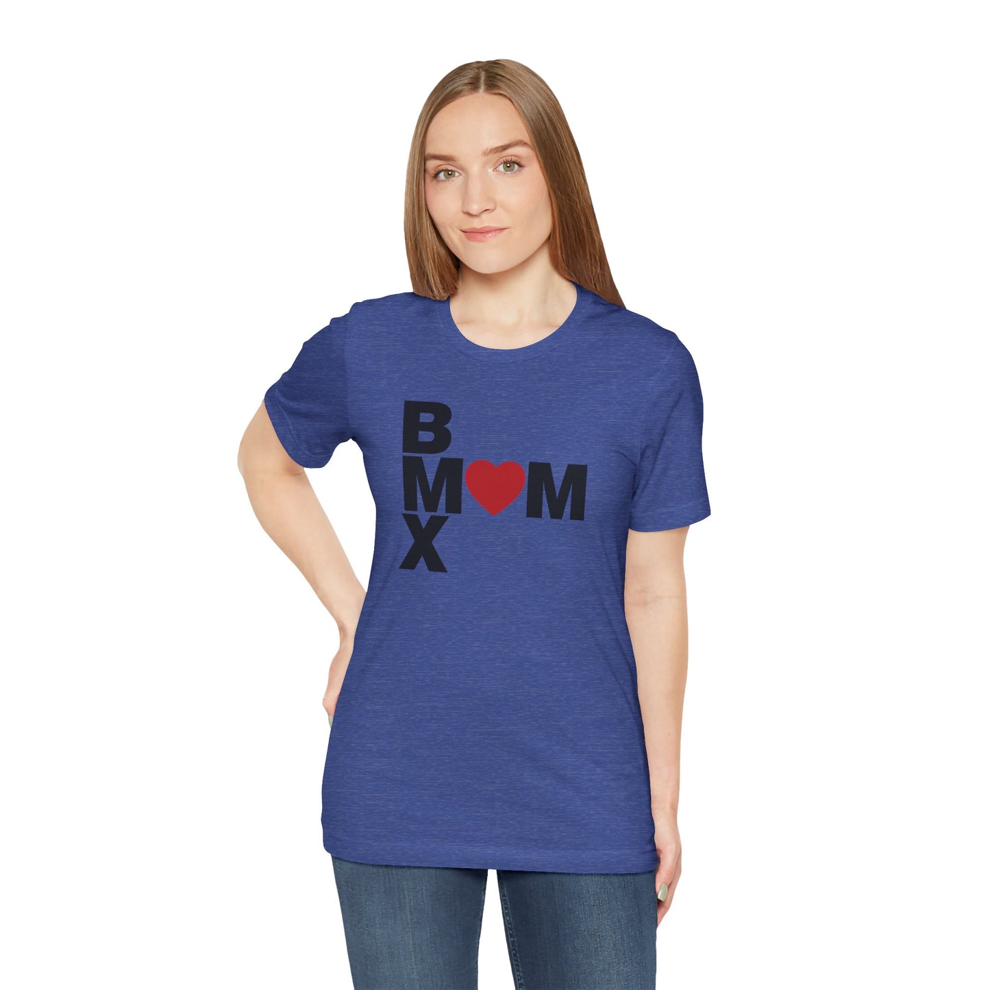 BMX MOM Heart T Shirt | BMX T-Shirts | BMX Shirts