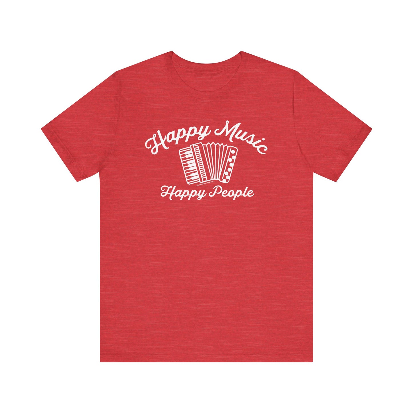Happy Music Unisex Short Sleeve Tee