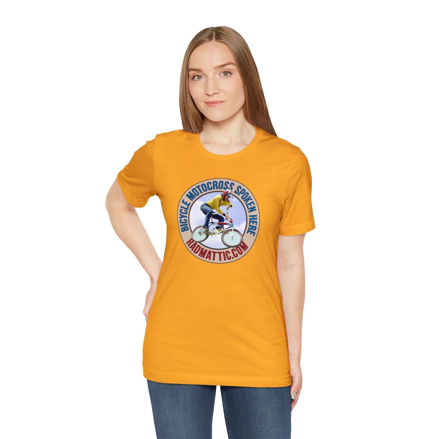 Bicycle Motocross Spoken Here Vintage BMX T-Shirt | BMX T-Shirts | BMX Shirts
