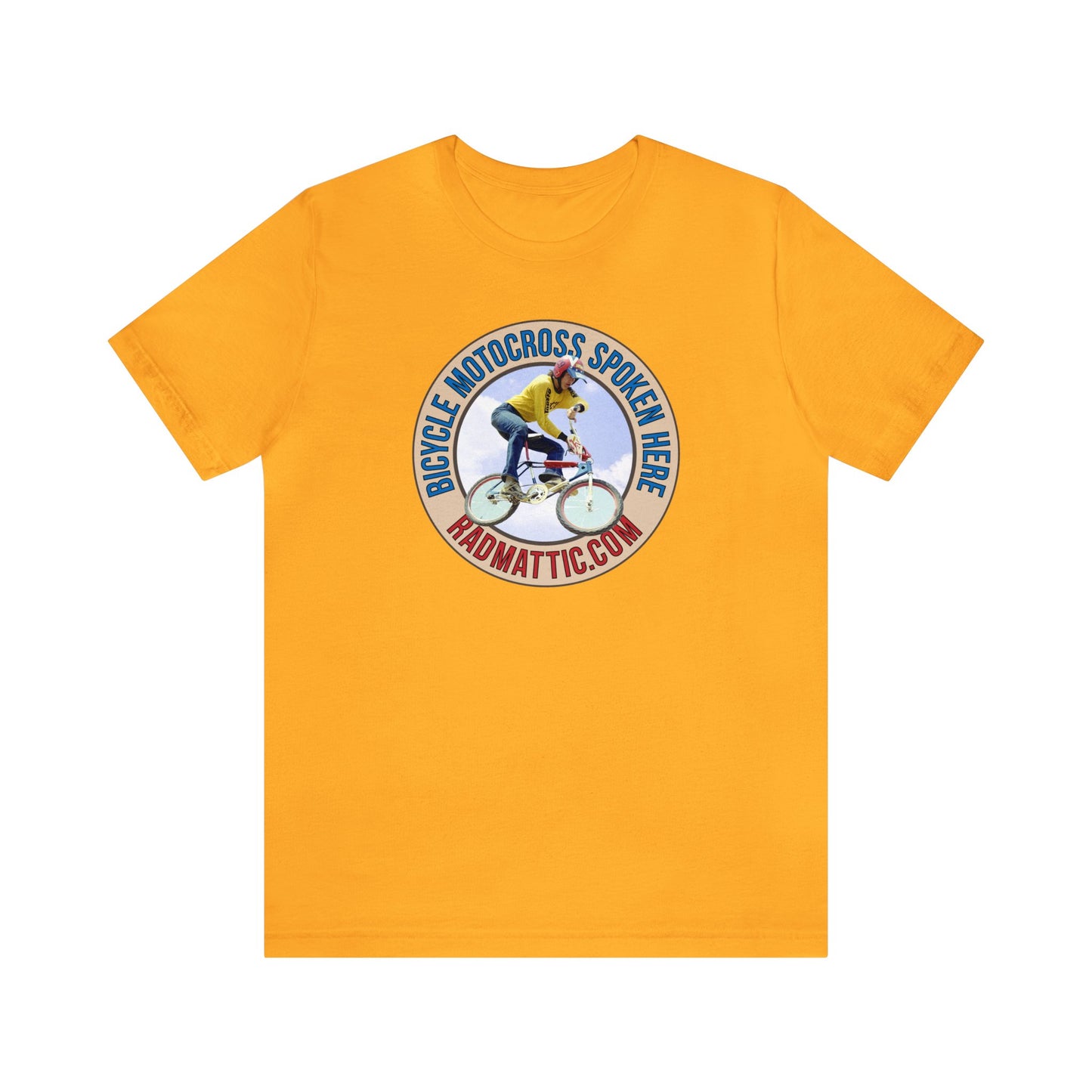 Bicycle Motocross Spoken Here Vintage BMX T-Shirt | BMX T-Shirts | BMX Shirts