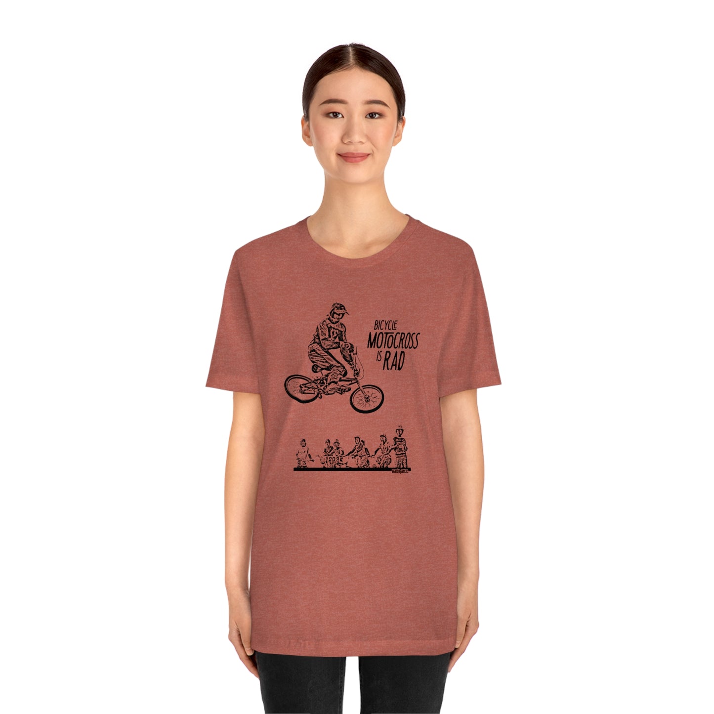 Bicycle Motocross Is Rad BMX T-Shirt | BMX T-Shirts | BMX Shirts