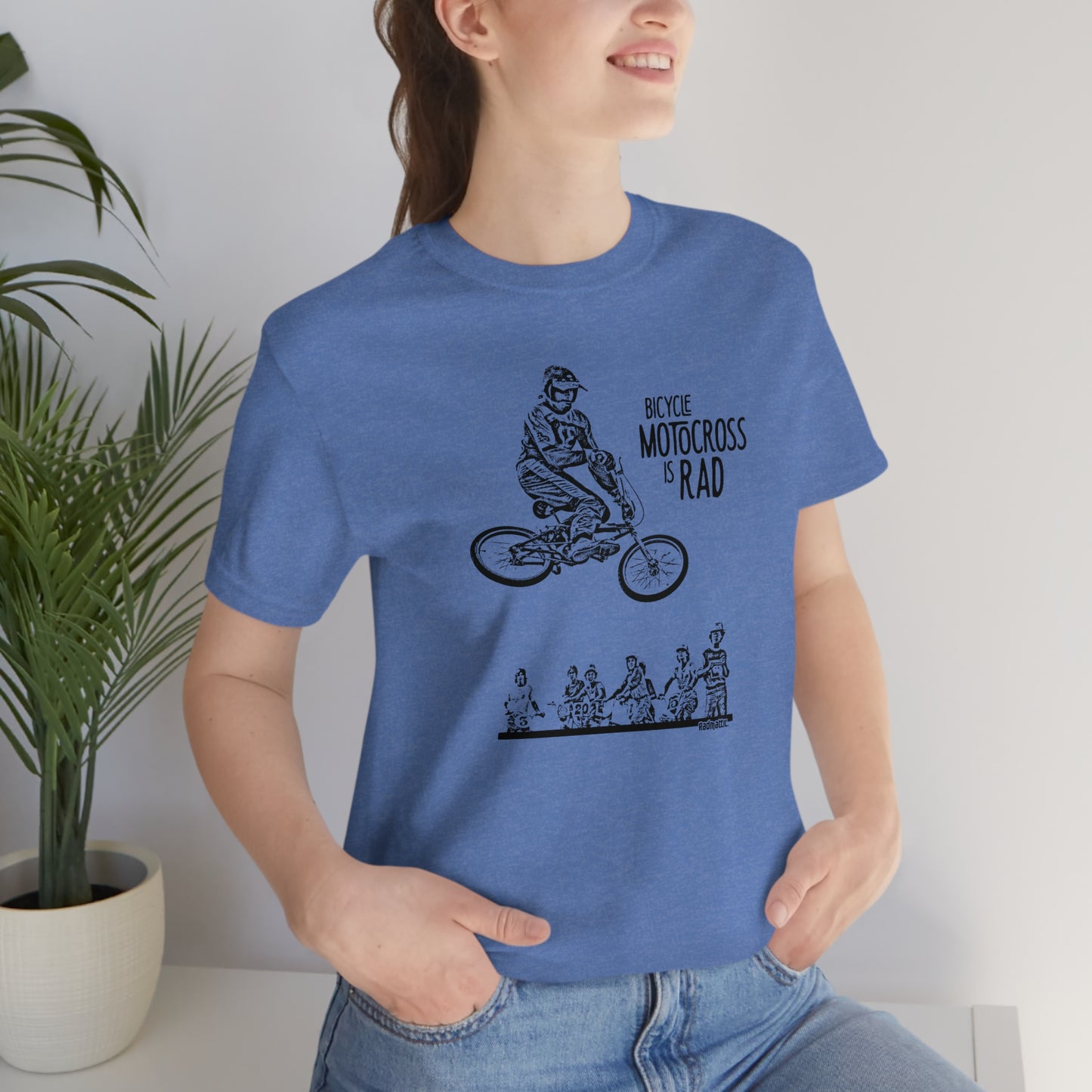 Rad Shirt - Heather Columbia Blue