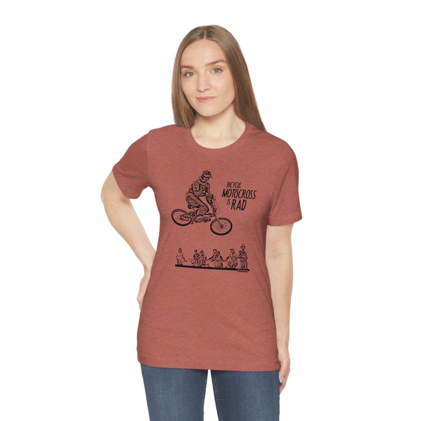 Bicycle Motocross Is Rad BMX T-Shirt | BMX T-Shirts | BMX Shirts