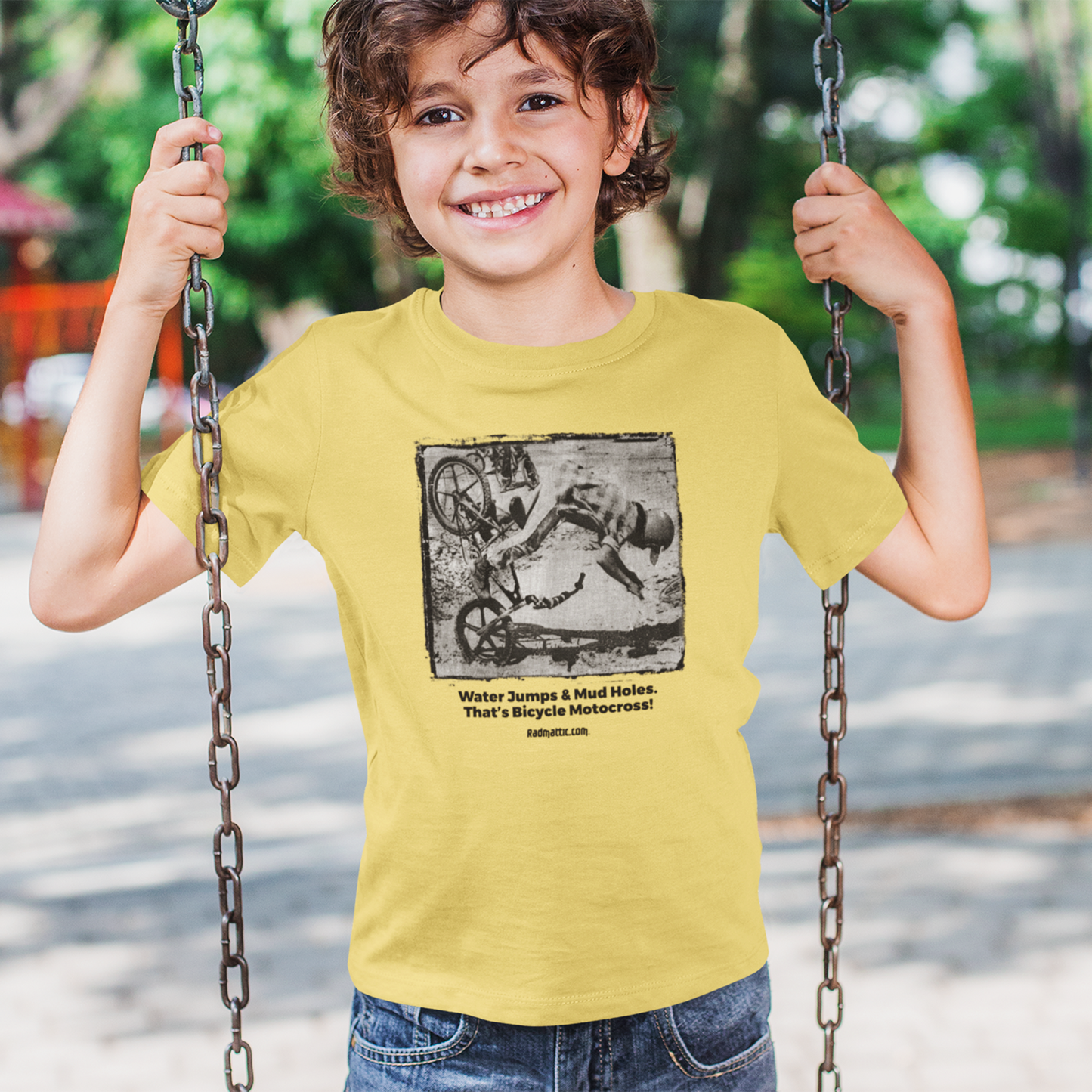 Water Jumps and Mud Holes BMX T-Shirt | BMX T-Shirts | BMX Shirts